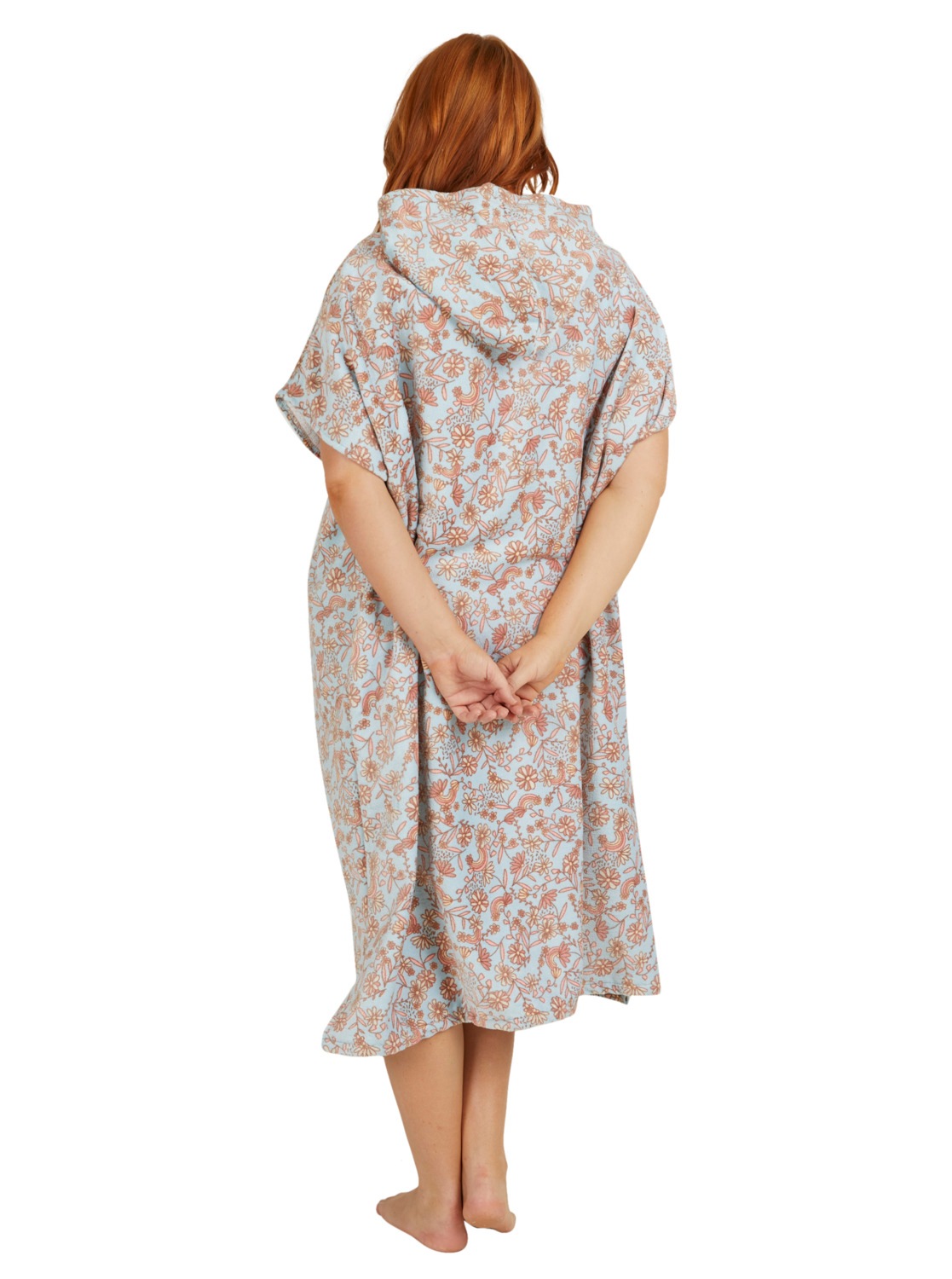 Roxy Fleeceponcho »Stay Magical Printed«, mit Kapuze