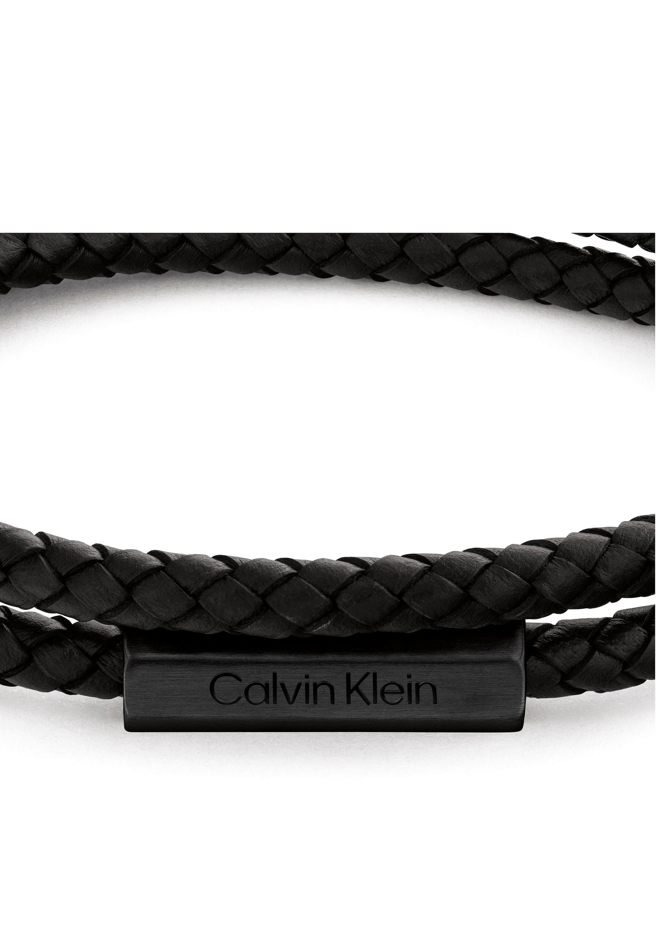 Calvin Klein Lederarmband »Schmuck Edelstahl Sneaker, Underwear! Armschmuck BAUR für | Wickelarmband«, Calvin Hoodie, ▷ Lederarmband Klein Shirt, Jacke, Jeans, zu