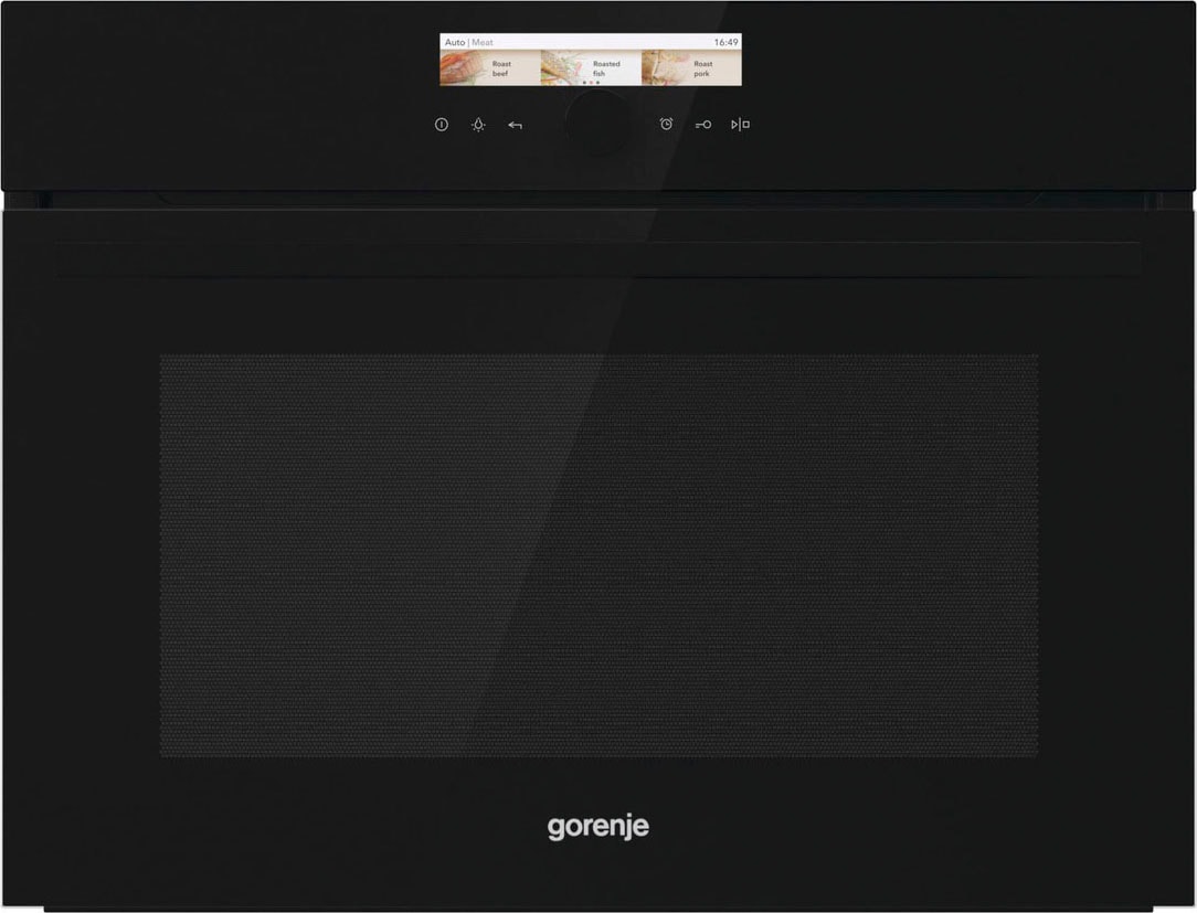 GORENJE Backofen mit Mikrowelle "BCM 598 S17BG", Aqua-Reinigungsfunktion