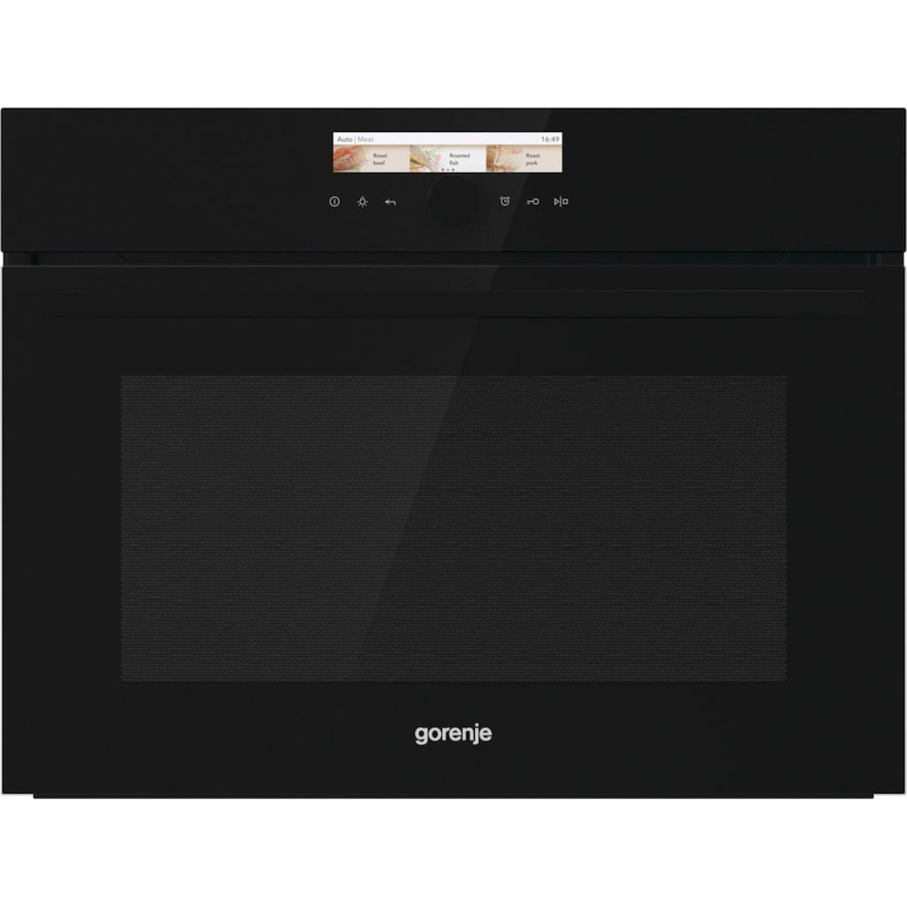 GORENJE Backofen mit Mikrowelle »BCM 598 S17BG«, BCM 598 S17BG, Aqua-Reinigungsfunktion