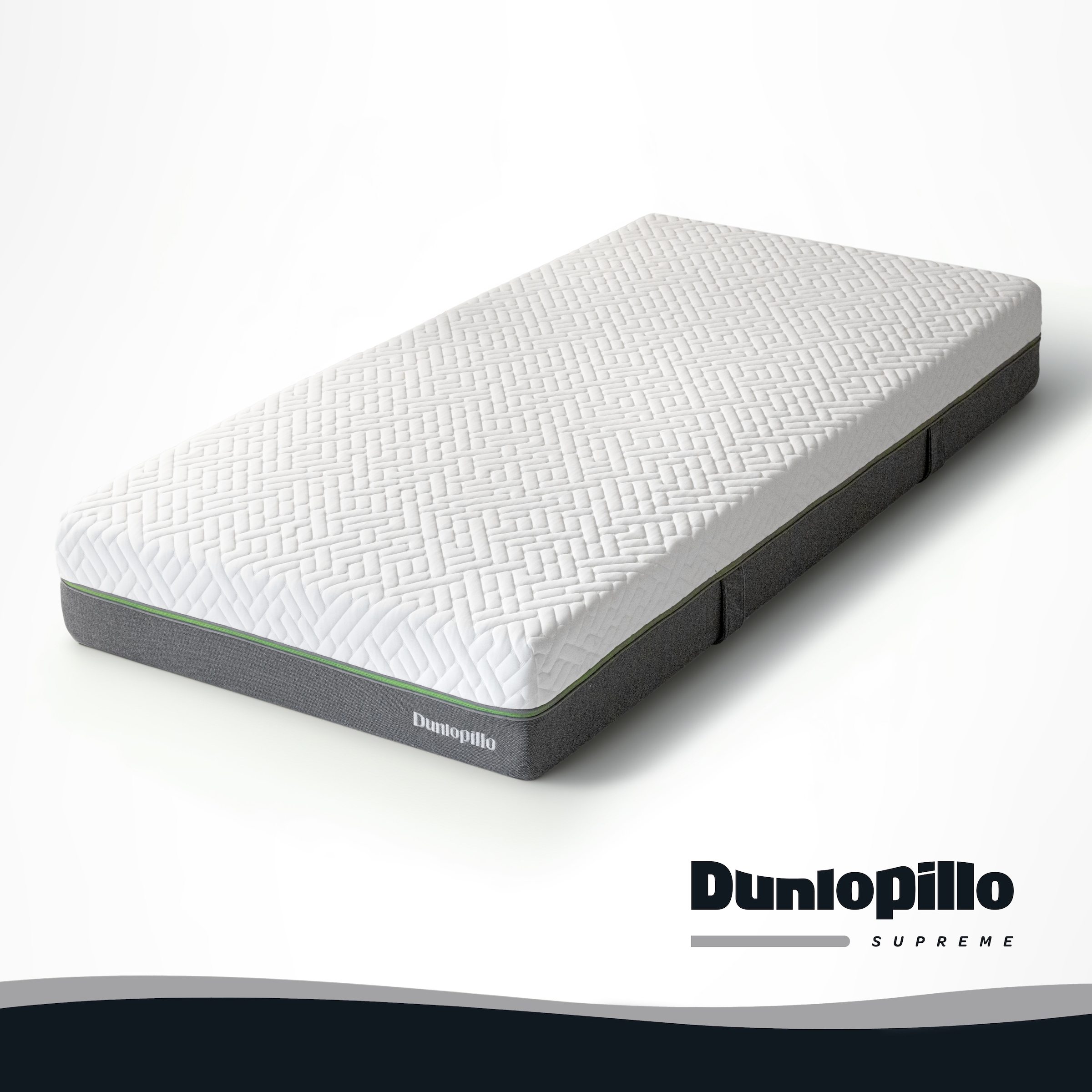 Dunlopillo Taschenfederkernmatratze "Dunlopillo Supreme T, Matratze 90x200, 140x200 cm, Made in Germany" 25 cm hoch 1.000 Federn 1 Stk. tlg. Temperaturunabhängige Aquagelplatte, 1000 Federn (bei 100x200 cm)
