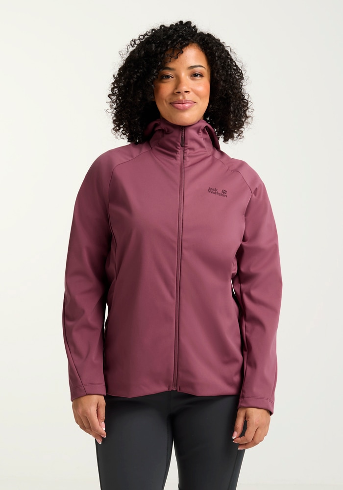 Jack Wolfskin Funktionsjacke "HIKE WITH ME HOODY W", mit Kapuze günstig online kaufen