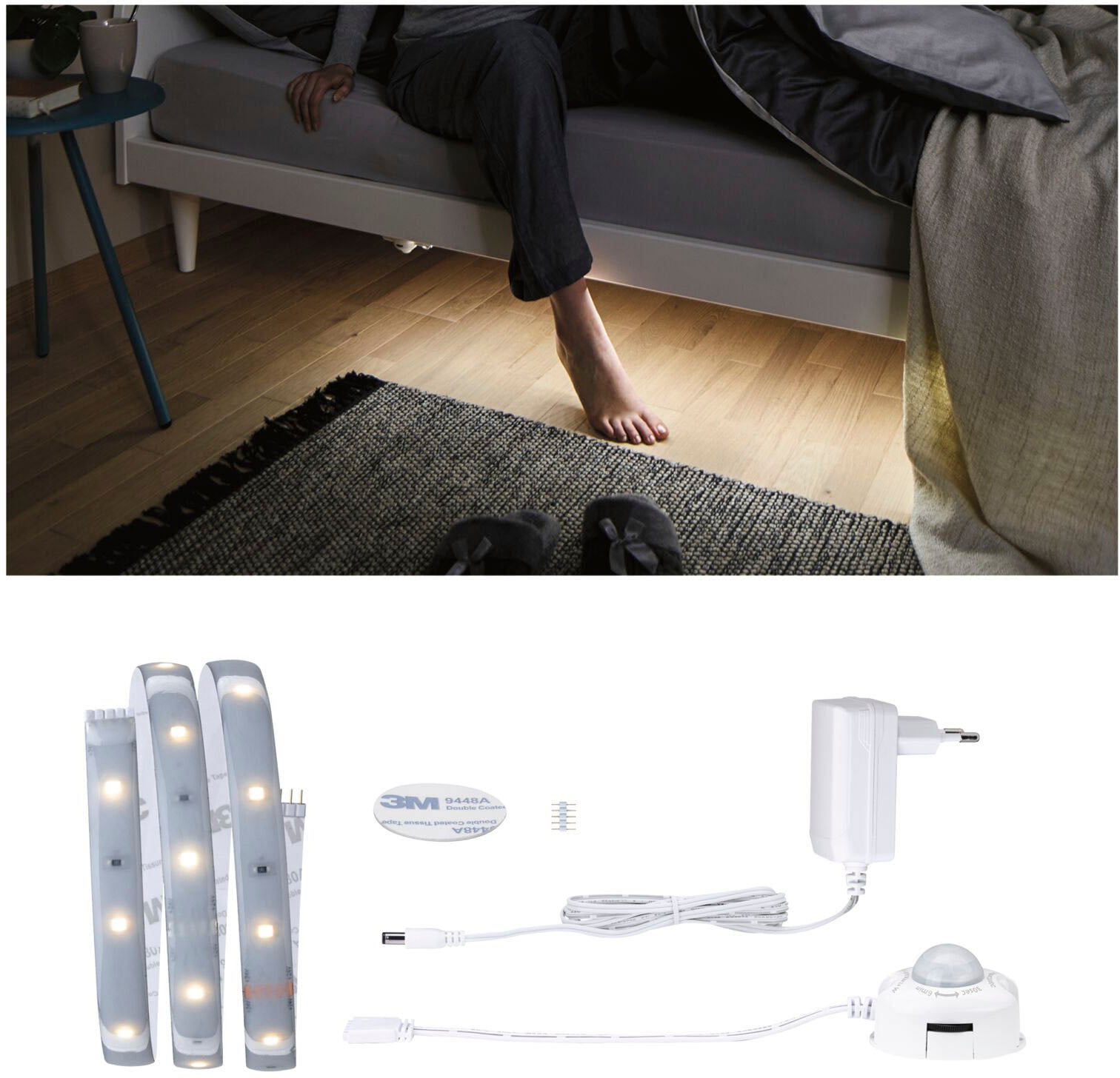 Paulmann LED-Streifen 250 12VA | 1m bestellen 1 »MaxLED 2700K 4W Einzelbett Set St.-flammig für Weiß«, BAUR Comfort