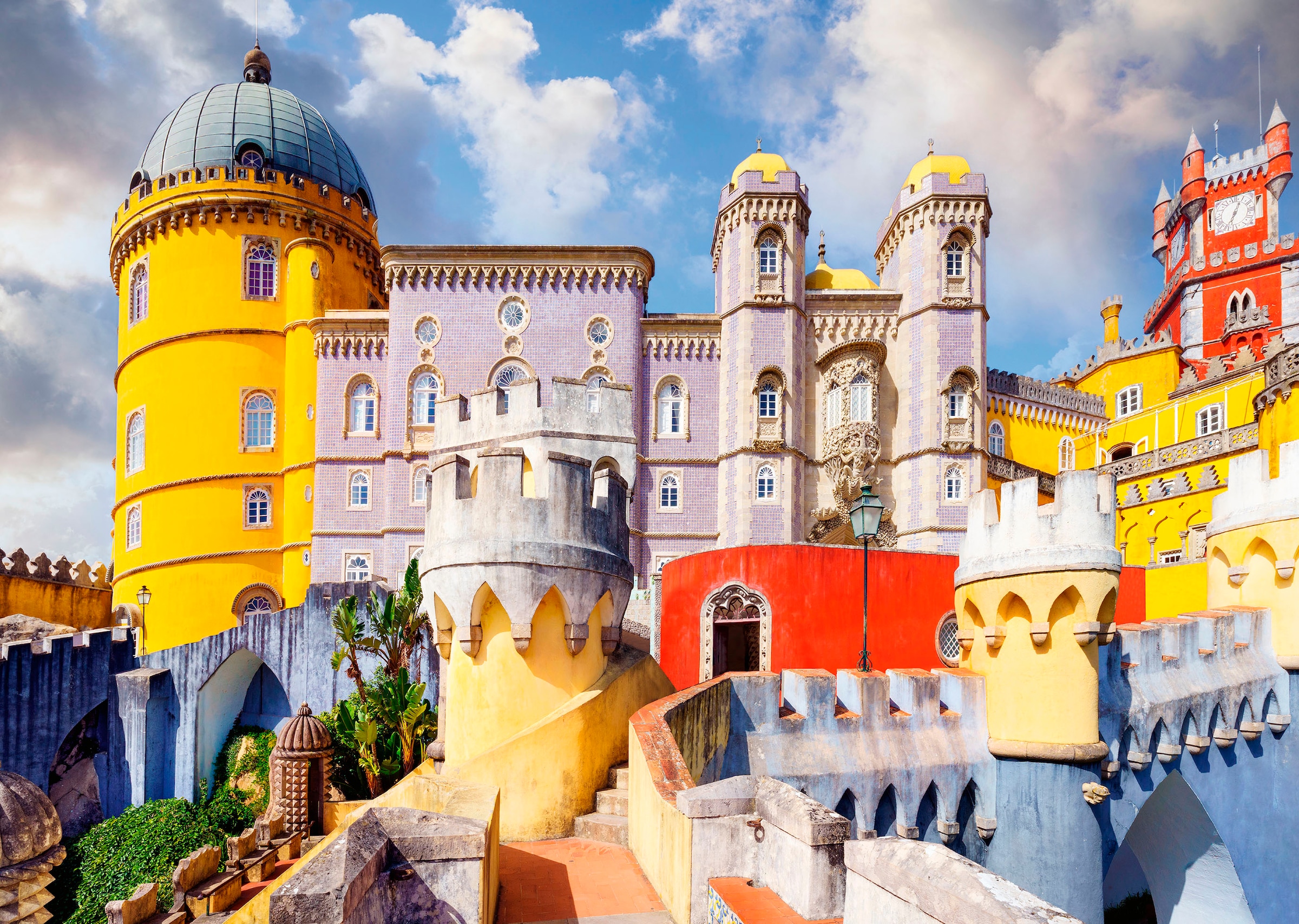 Ravensburger Puzzle »Beautiful Castles - Nationaler Palast von Pena, Portugal«, Made in Germany