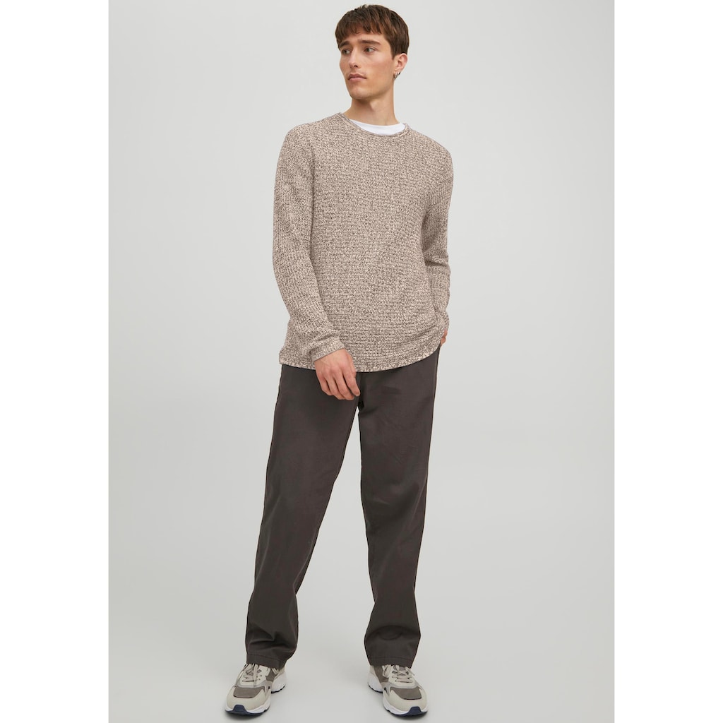 Jack & Jones Rundhalspullover »PHIL KNIT CREW NECK«