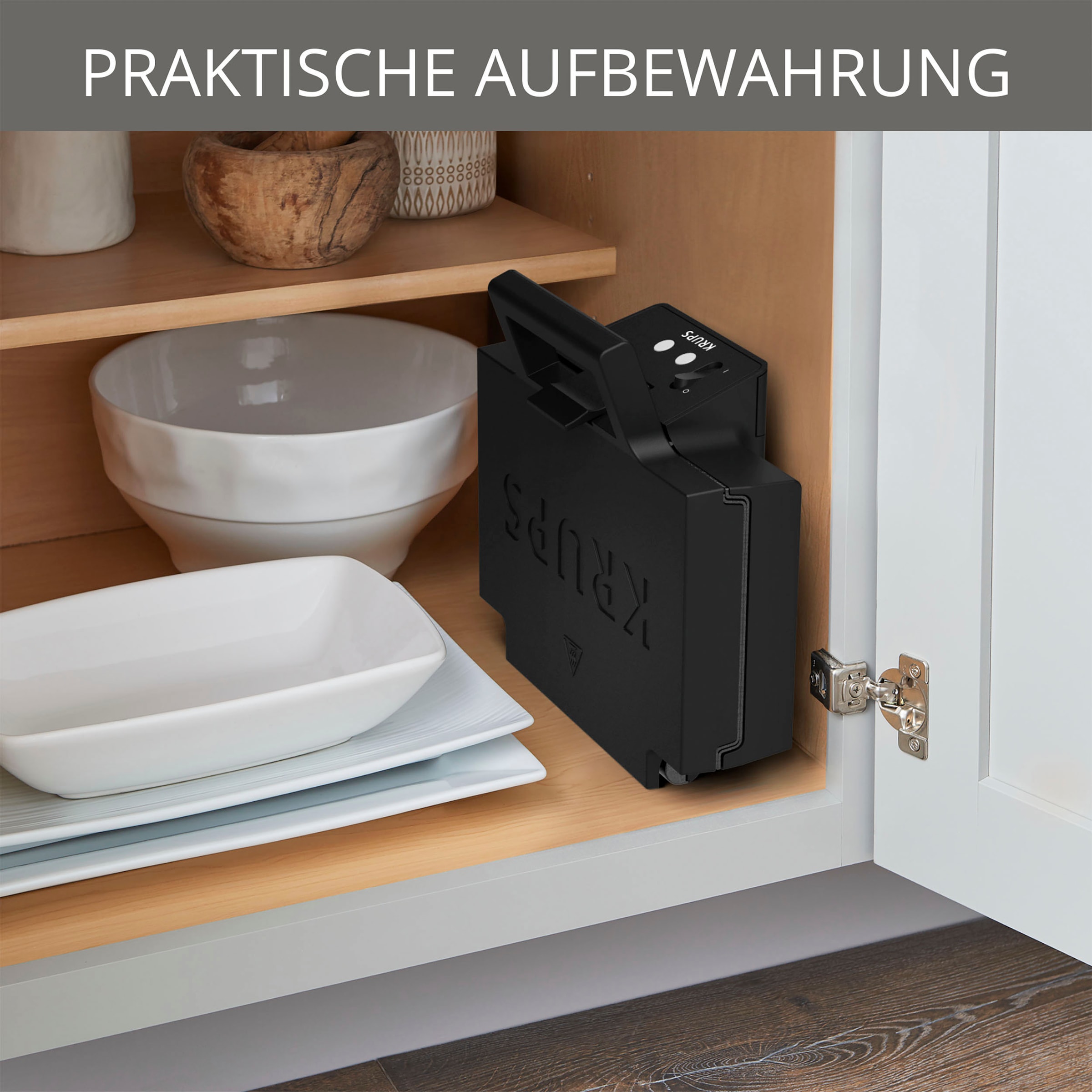 Krups Waffeleisen »FDK252«, 850 W, 2 dicke Waffeln, Antihaftbeschichtung, tiefe Platten