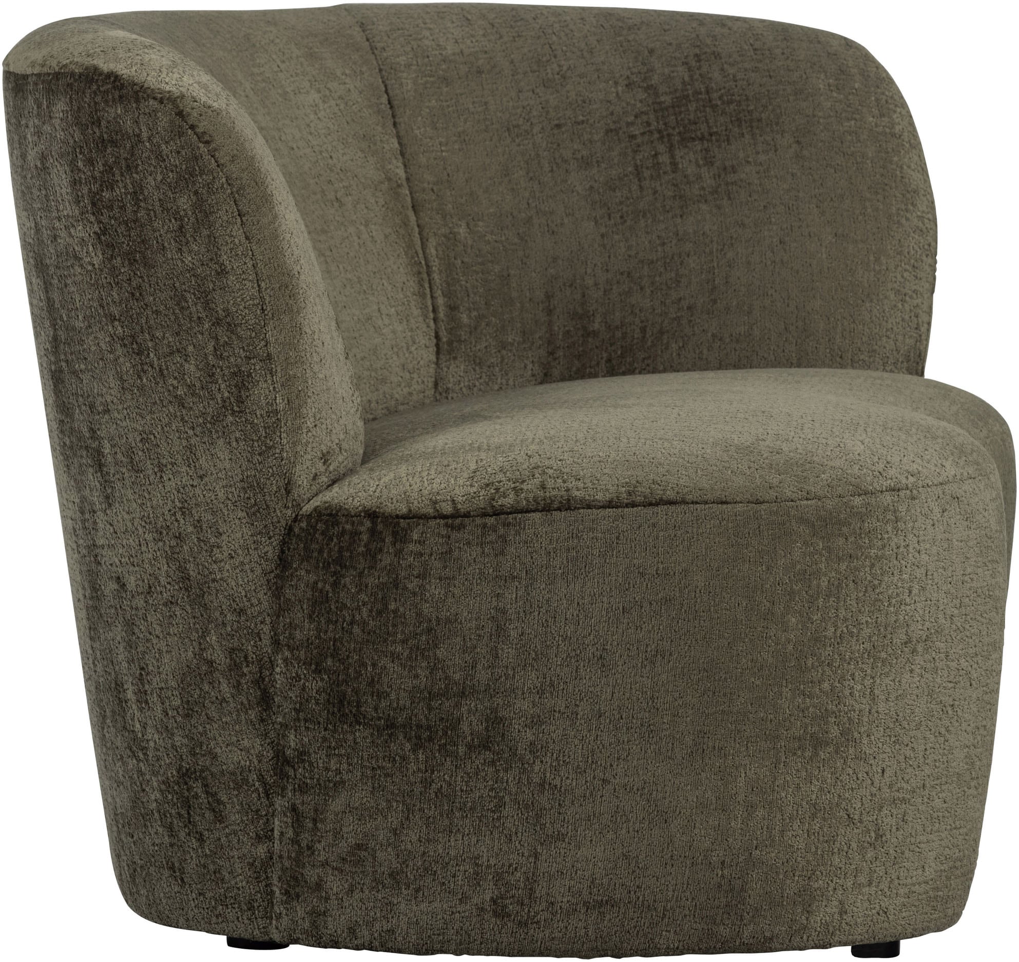 WOOOD Loungesofa »Stone«, frei im Raum stellbar, Höhe 73 cm x Breite 112 cm