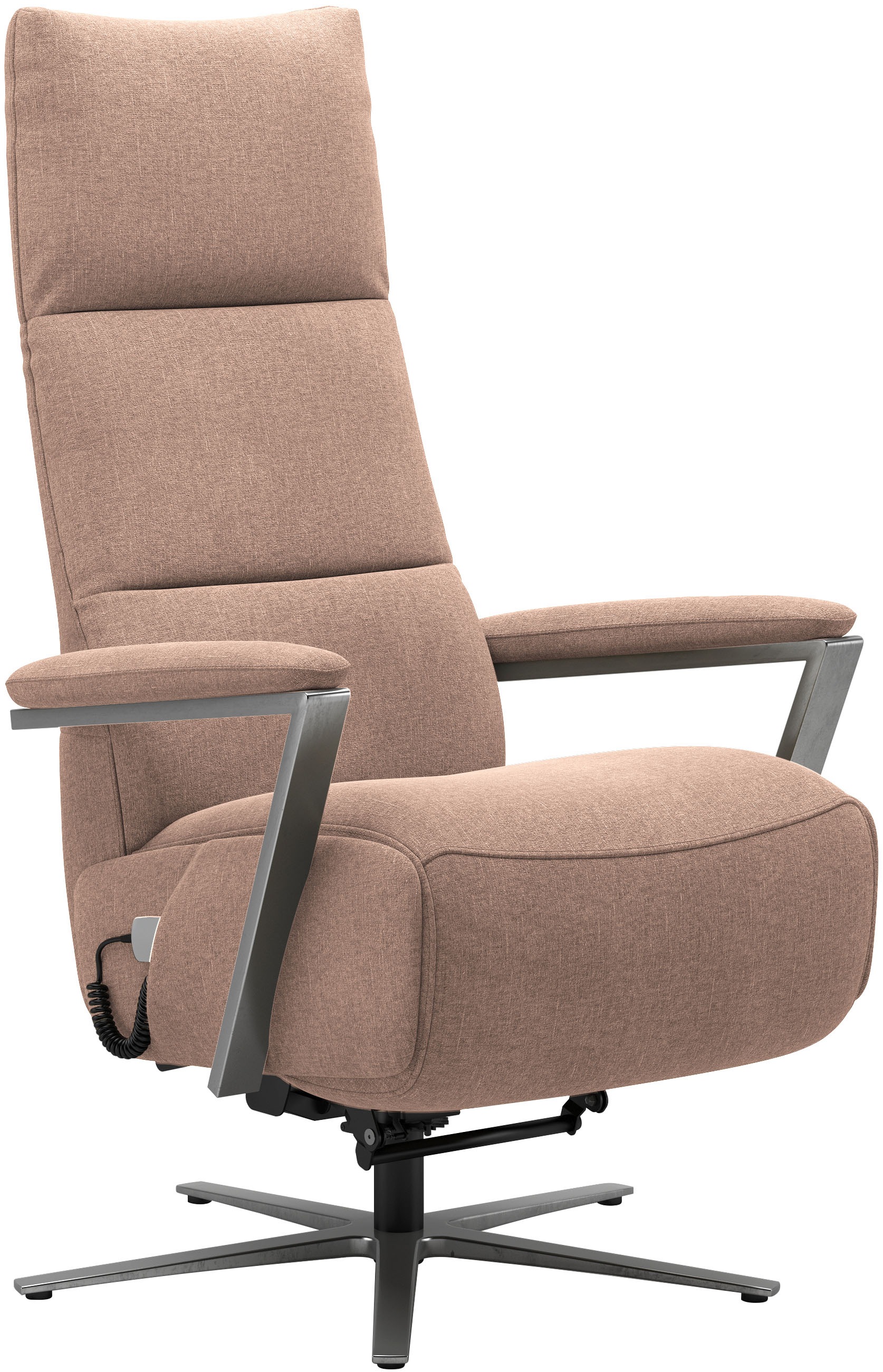 sit&more TV-Sessel "Vario Comfort, inkl. Kopfteilverstellung & 360 Drehfunktion" inkl. Herz-Waage-Funktion & 3 Motoren, Höhe der Armlehnen 62cm