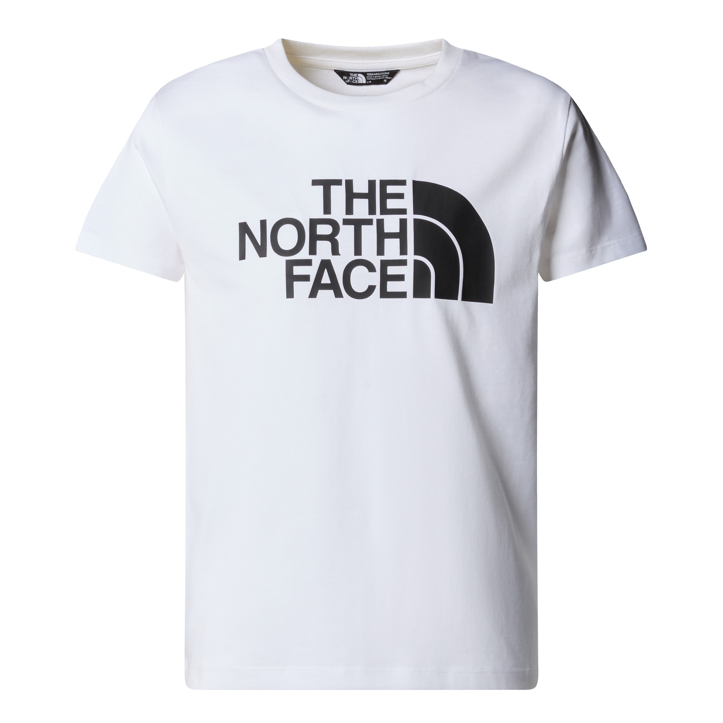 The North Face T-Shirt »TEEN EASY REGULAR SS TEE« für Jugendliche, Kurzarm, Rundhalsausschnitt, ohne Verschluss