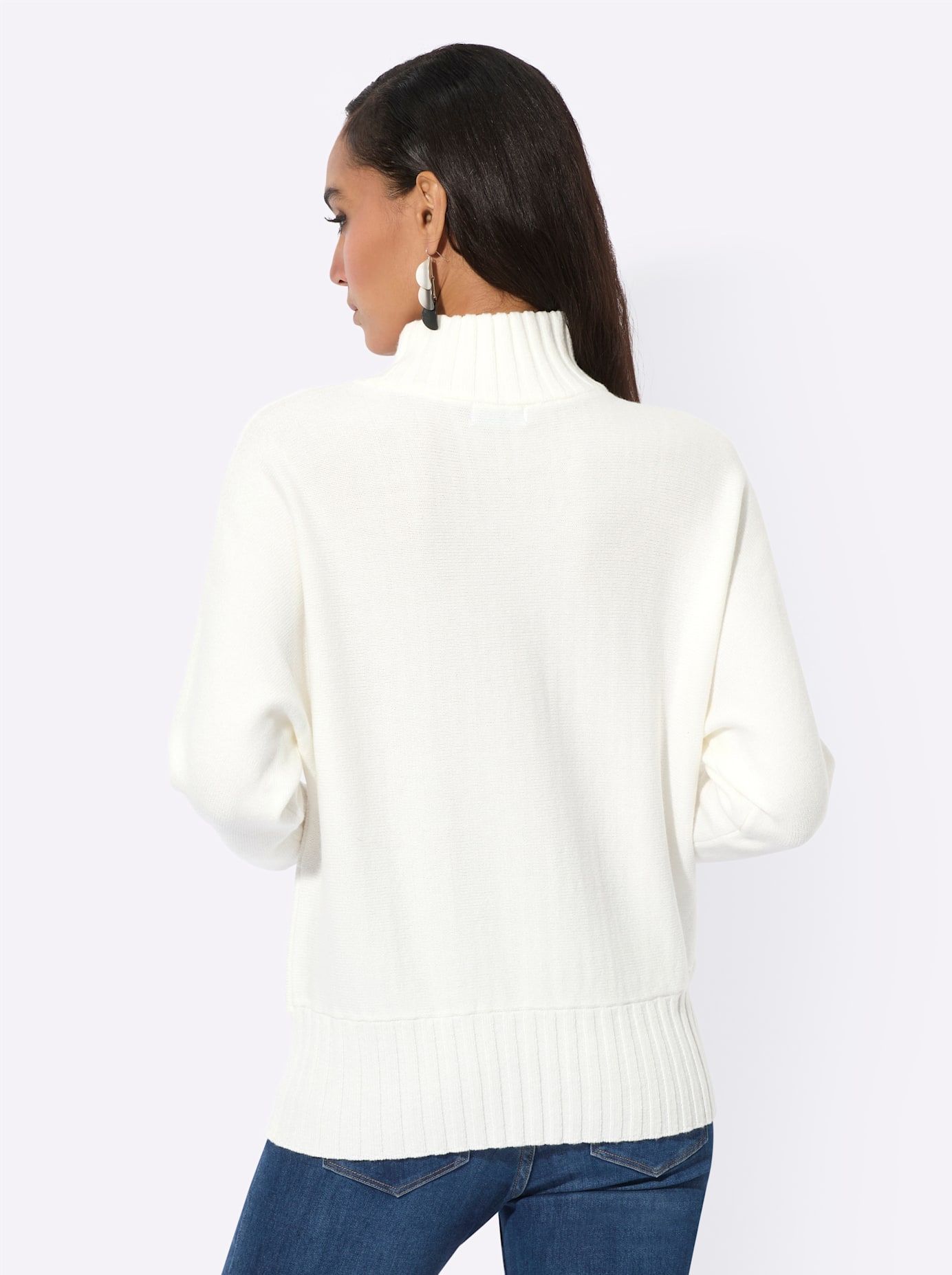 creation L Rollkragenpullover »Modal-Polyamid-Pullover«