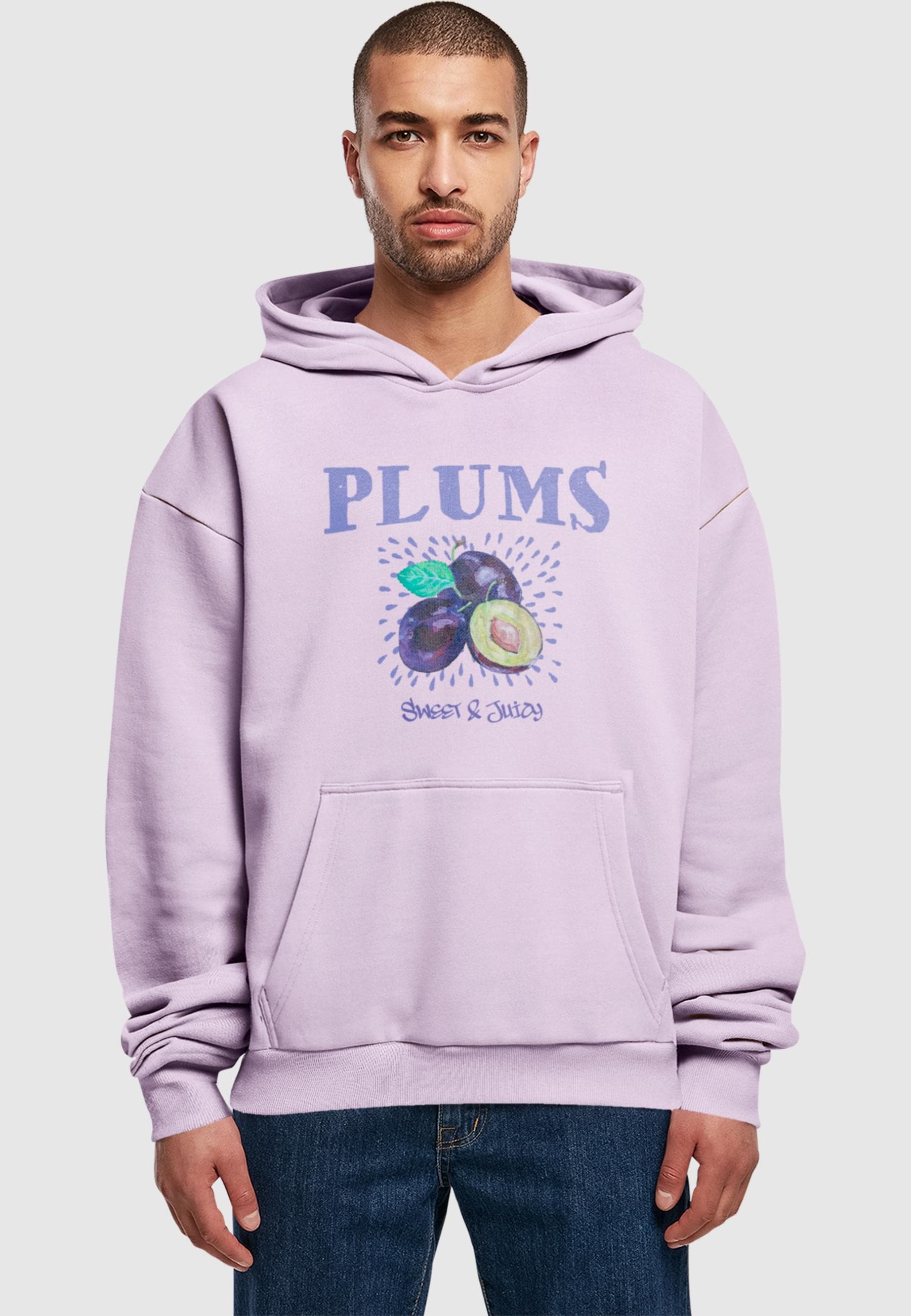 Merchcode Kapuzensweatshirt »Merchcode Plums Hoody«, (1 tlg.)
