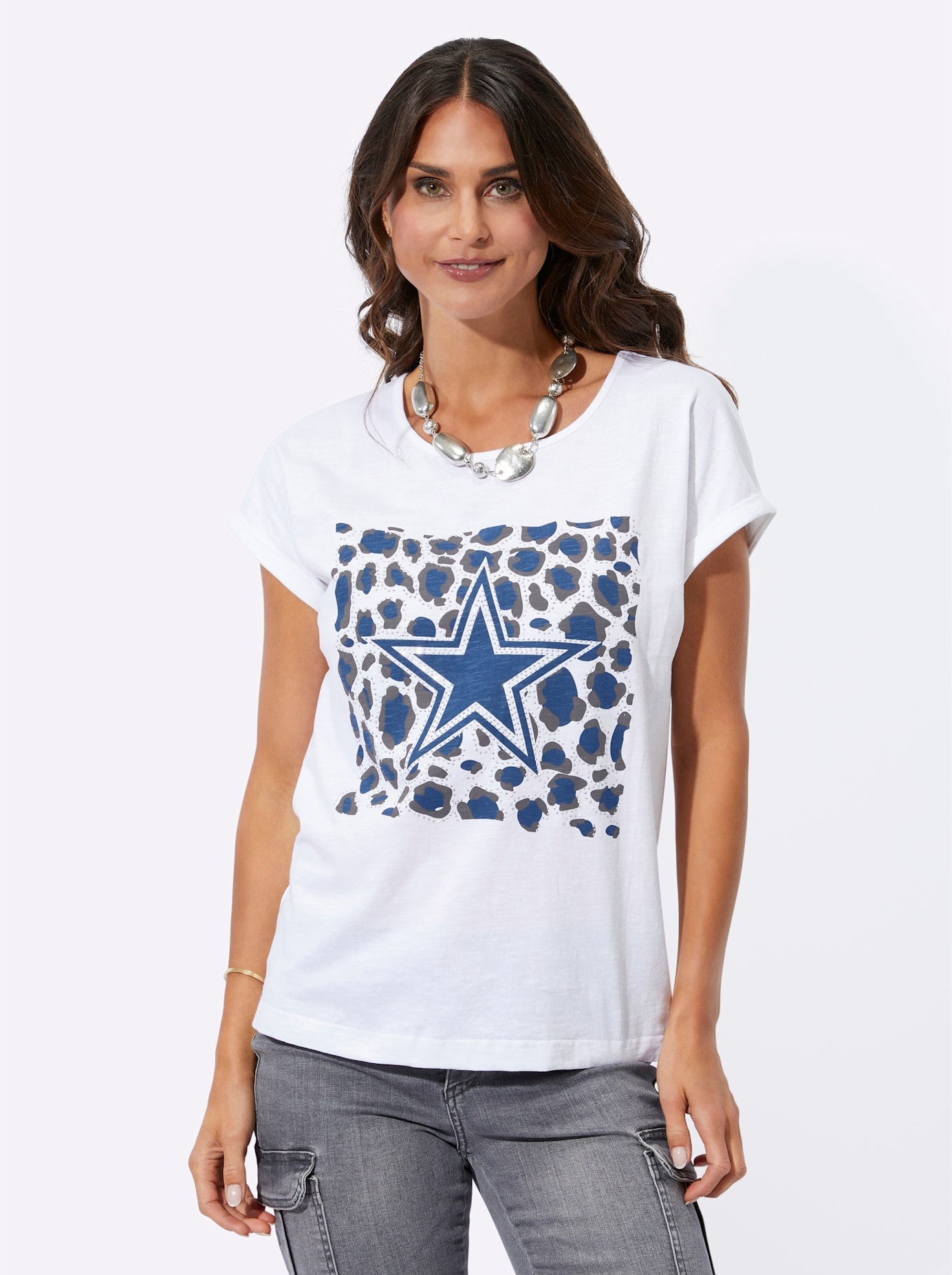 Inspirationen Rundhalsshirt »Shirt«, (1 tlg.)