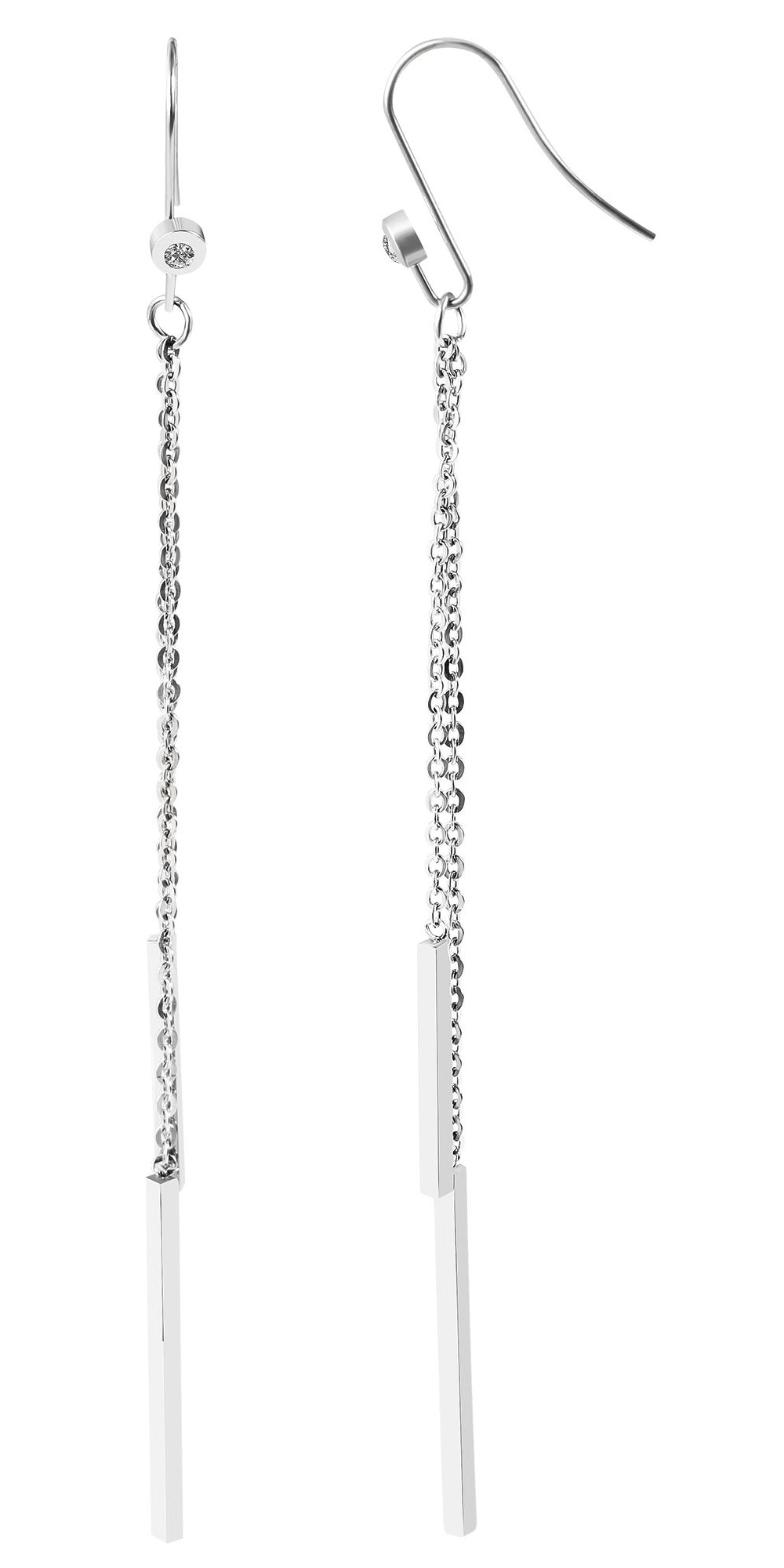 Adelia´s Paar Ohrhänger "Damen Ohrringe – Ohrhänger aus Edelstahl" Zum Vers günstig online kaufen