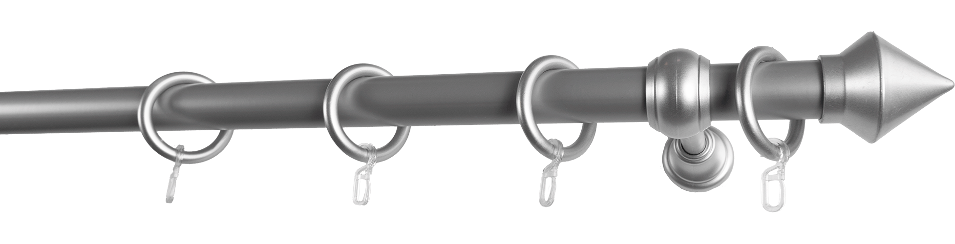 GARESA Gardinenstange "Palmi" Ø 28 mm 1 läufig-läufig Wunschmaßlänge Vorhan günstig online kaufen