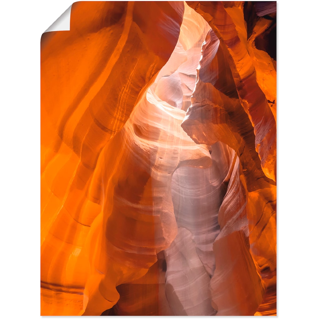 Artland Poster »Antelope Canyon«, Amerika, (1 St.)