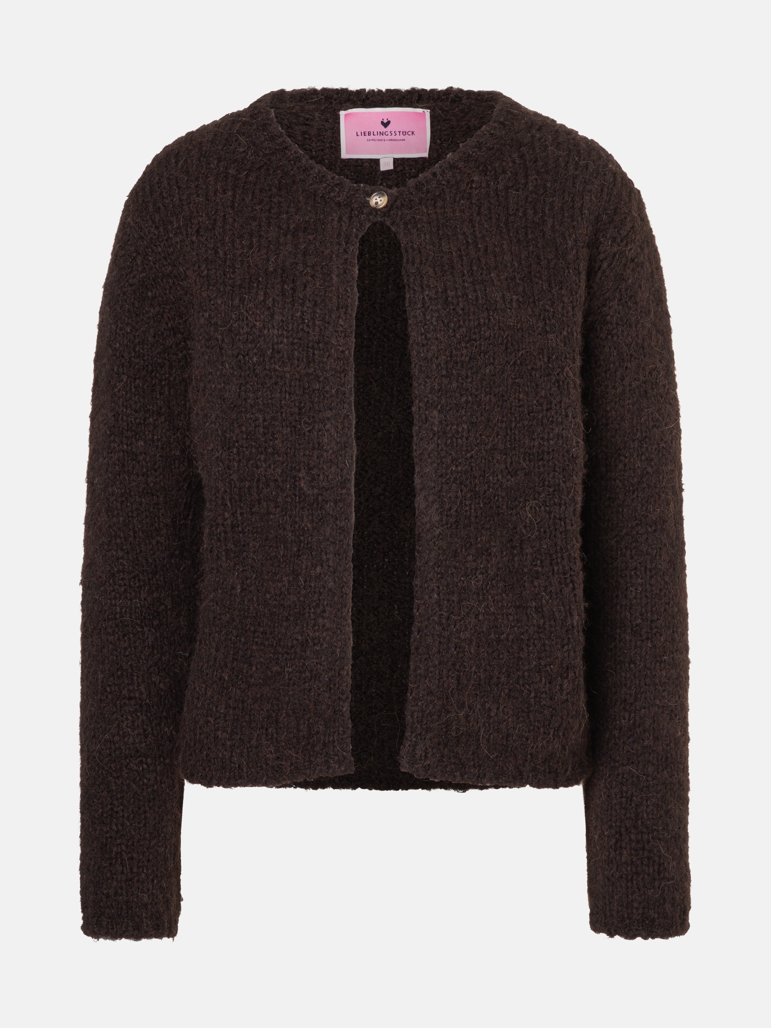 Lieblingsstück Strickjacke »KianaL« mit Alpakawolle und Wolle