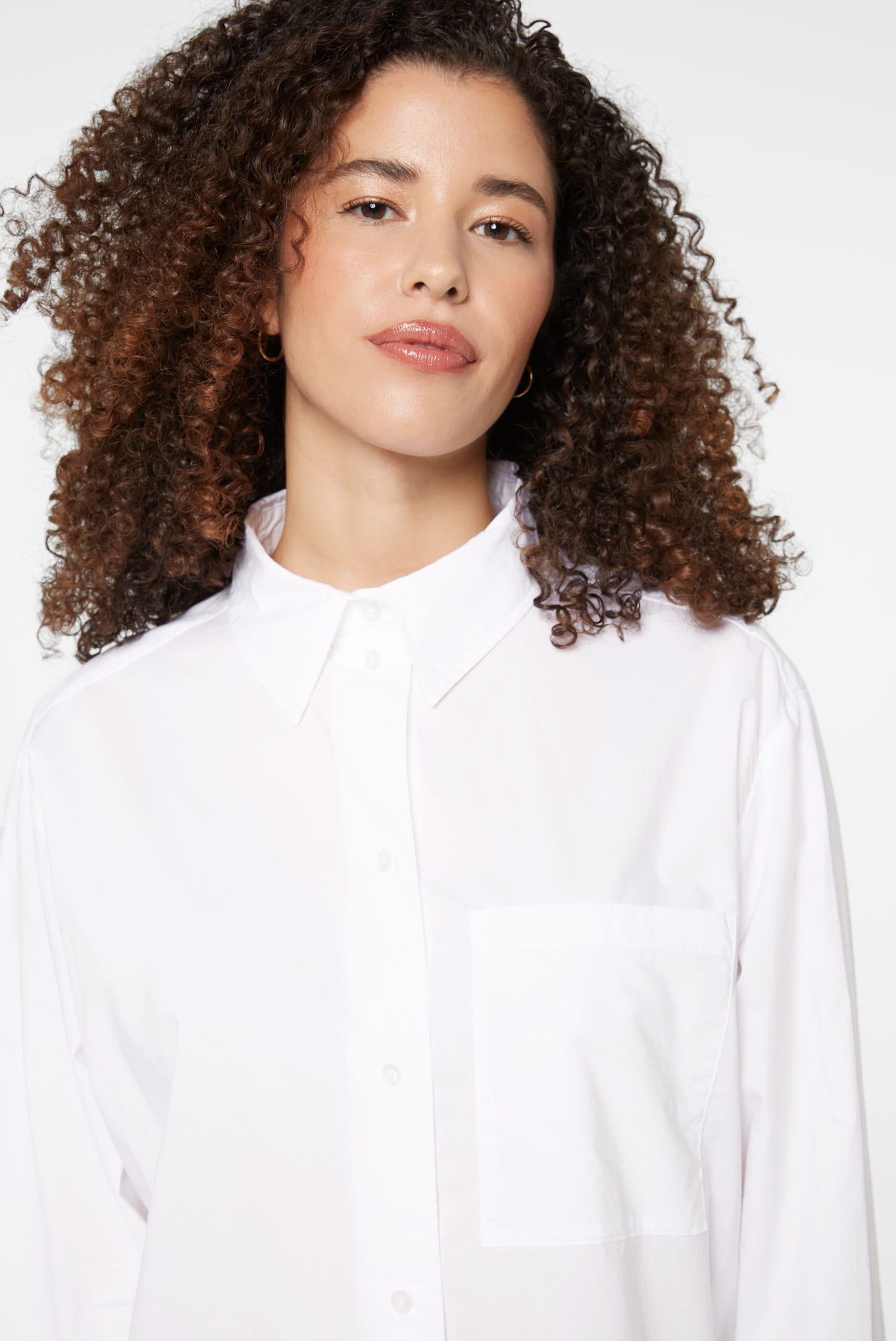 SENSES.THE LABEL Langarmbluse, aus Baumwolle