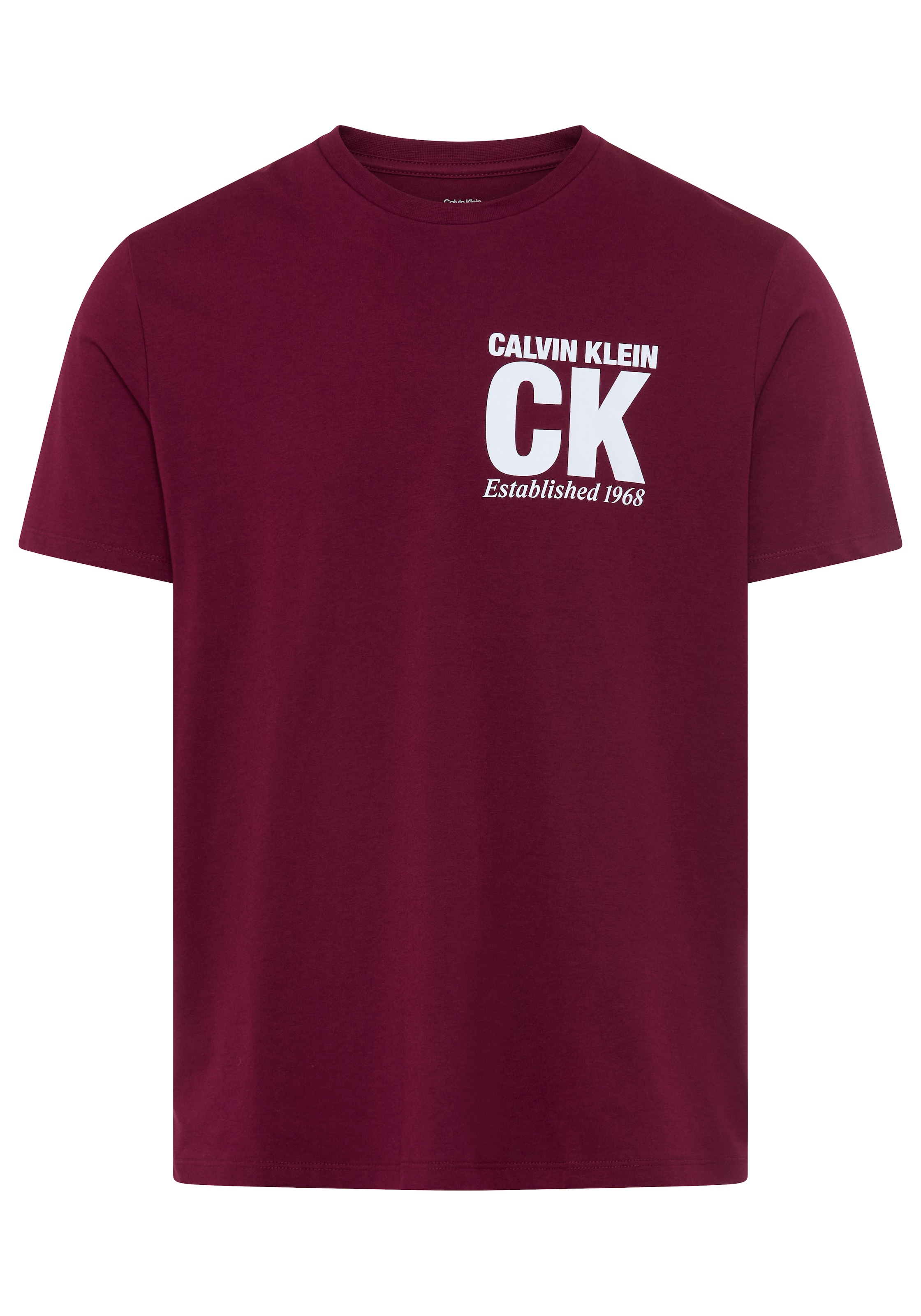 Calvin Klein T-Shirt Regular fit, mit Rundhalsausschnitt günstig online kaufen