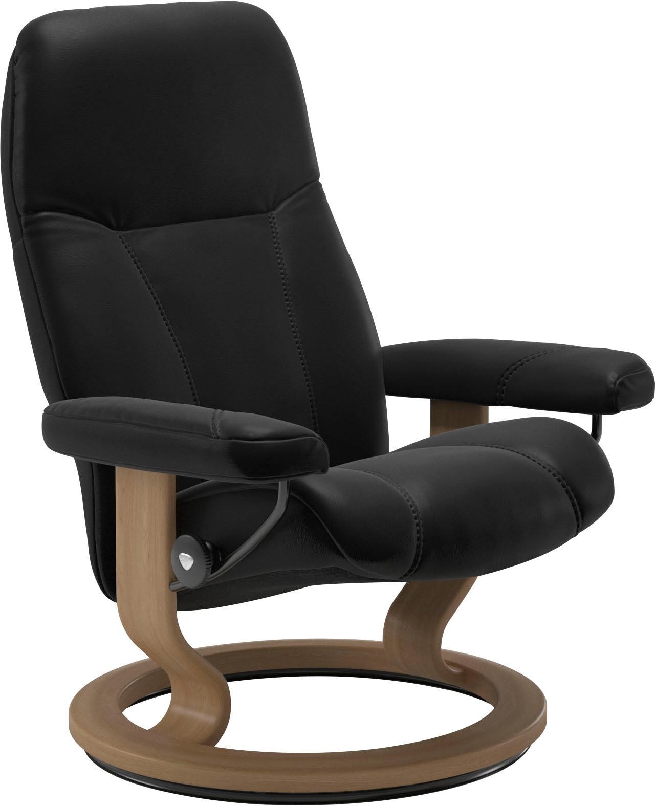 Stressless "Consul" mit Classic Base, Größe S, Gestell Eiche günstig online kaufen