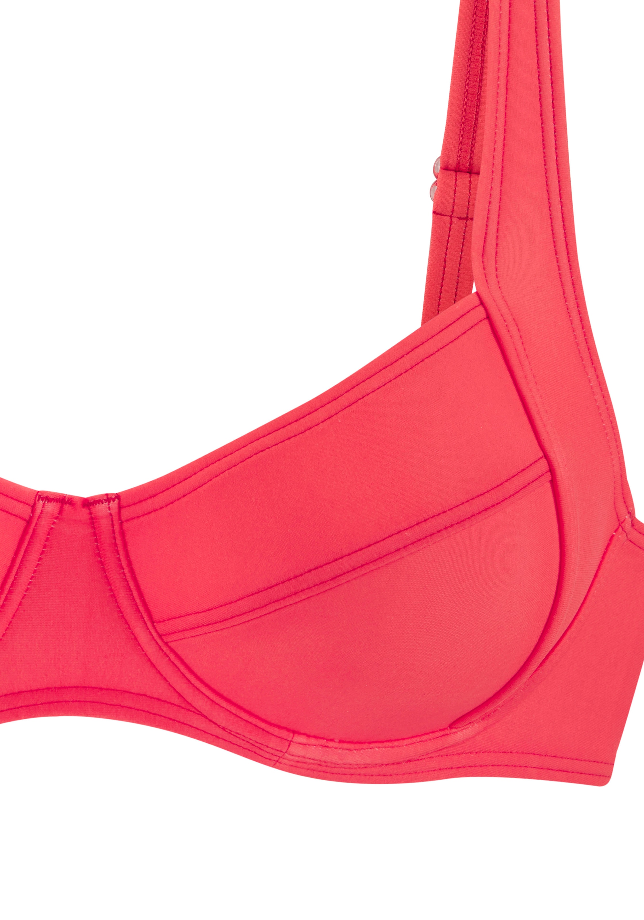 LASCANA Bügel-Bikini-Top »Lolo«, in modischer Schnittform