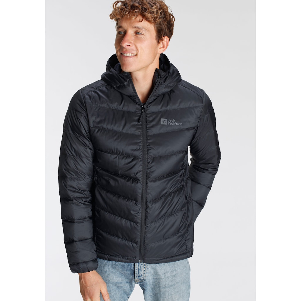 Jack Wolfskin Daunenjacke »HOLLENBERG«, mit Kapuze