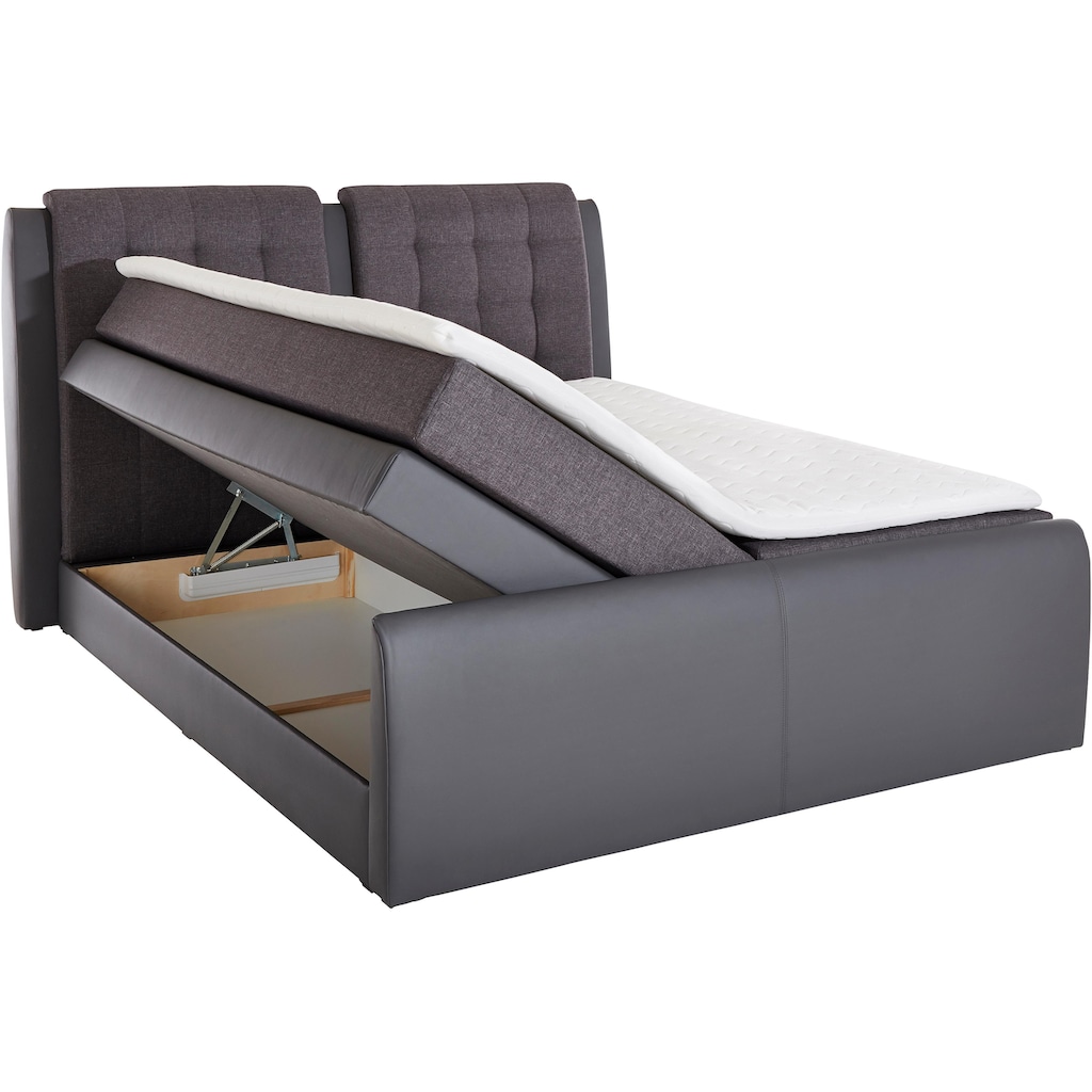 COLLECTION AB Boxspringbett »Rubene«, inkl. Bettkasten und Topper