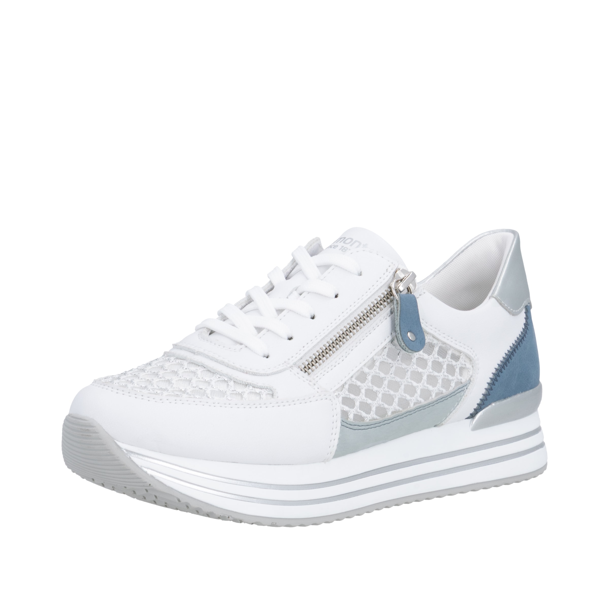 Remonte Plateausneaker, Freiezitschuh, Halbschuh, Schnürschuh, vegan, Kontr günstig online kaufen