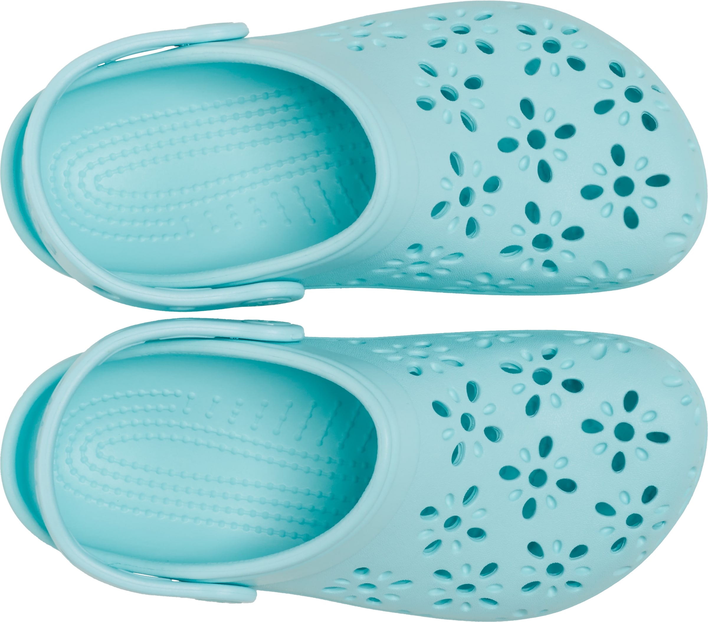 Crocs Clog »Classic Floral Cut Out Clog«, Sandale mit schwenkbarem Fersenriemen