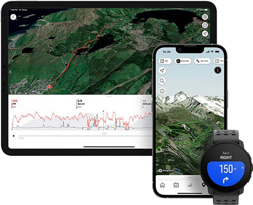Suunto Smartwatch »9 Peak Pro«, (3,04 cm / 1,2 Zoll)
