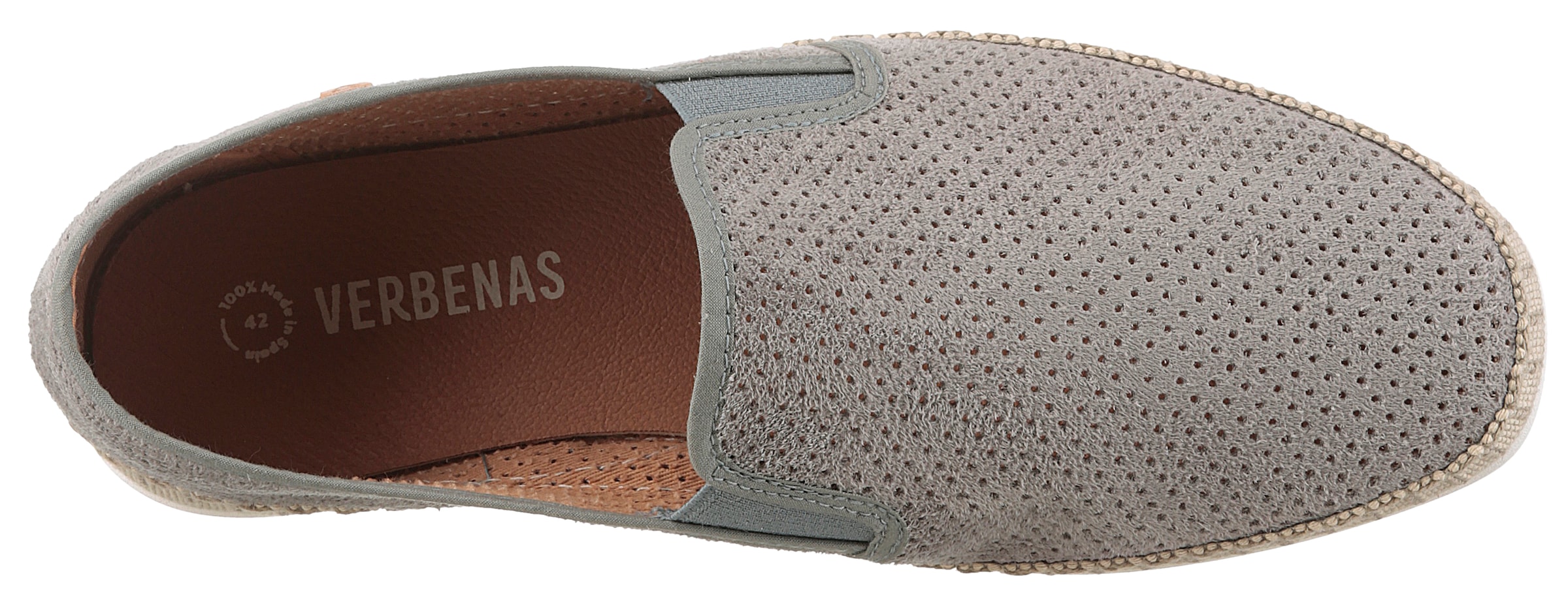 VERBENAS Slipper »Boris Hole Gallery«, Espadrilles, Sommerschuh, Freizeitschuh mit luftiger Perforierung