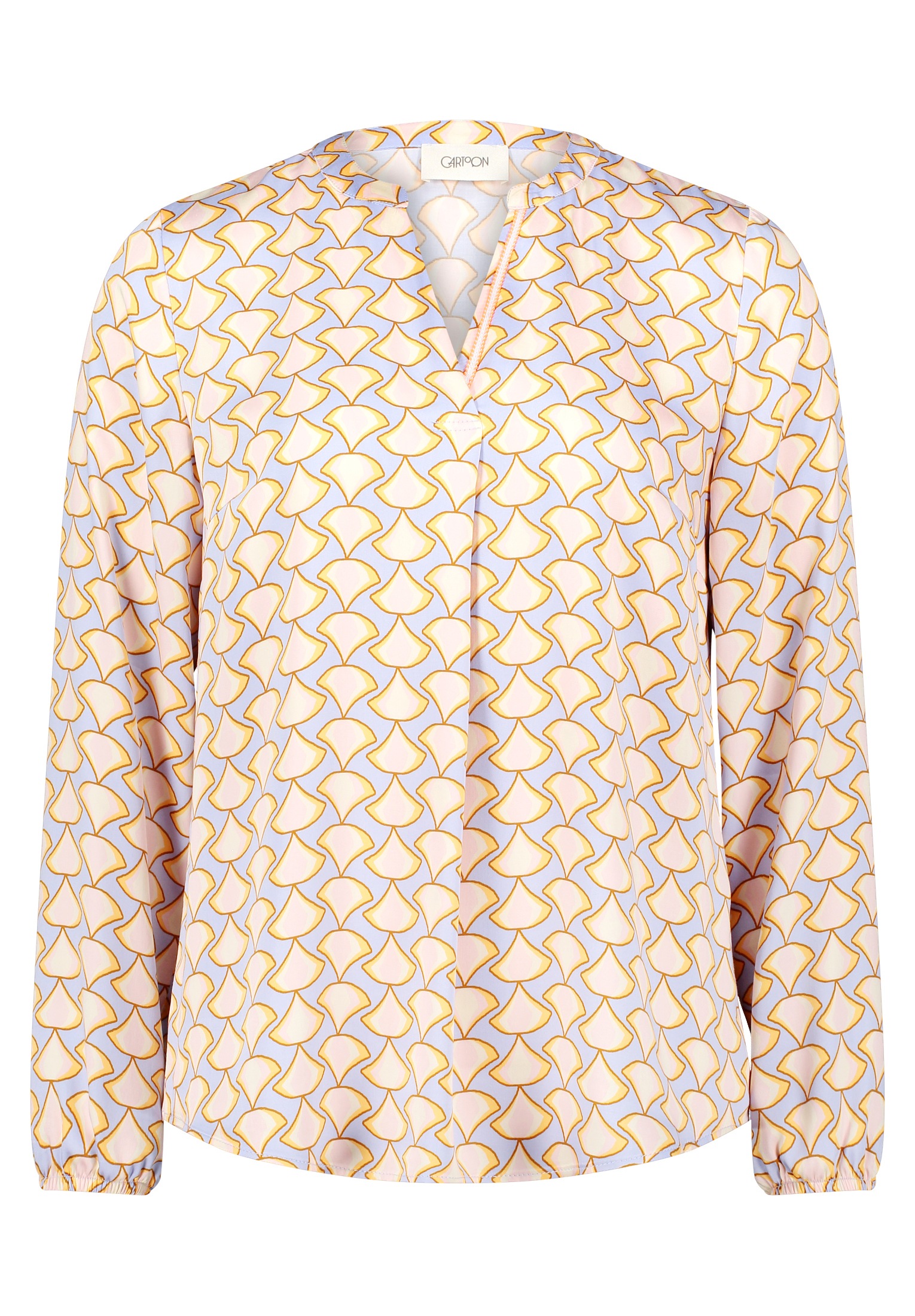 Cartoon Schlupfbluse »Damen mit Muster«