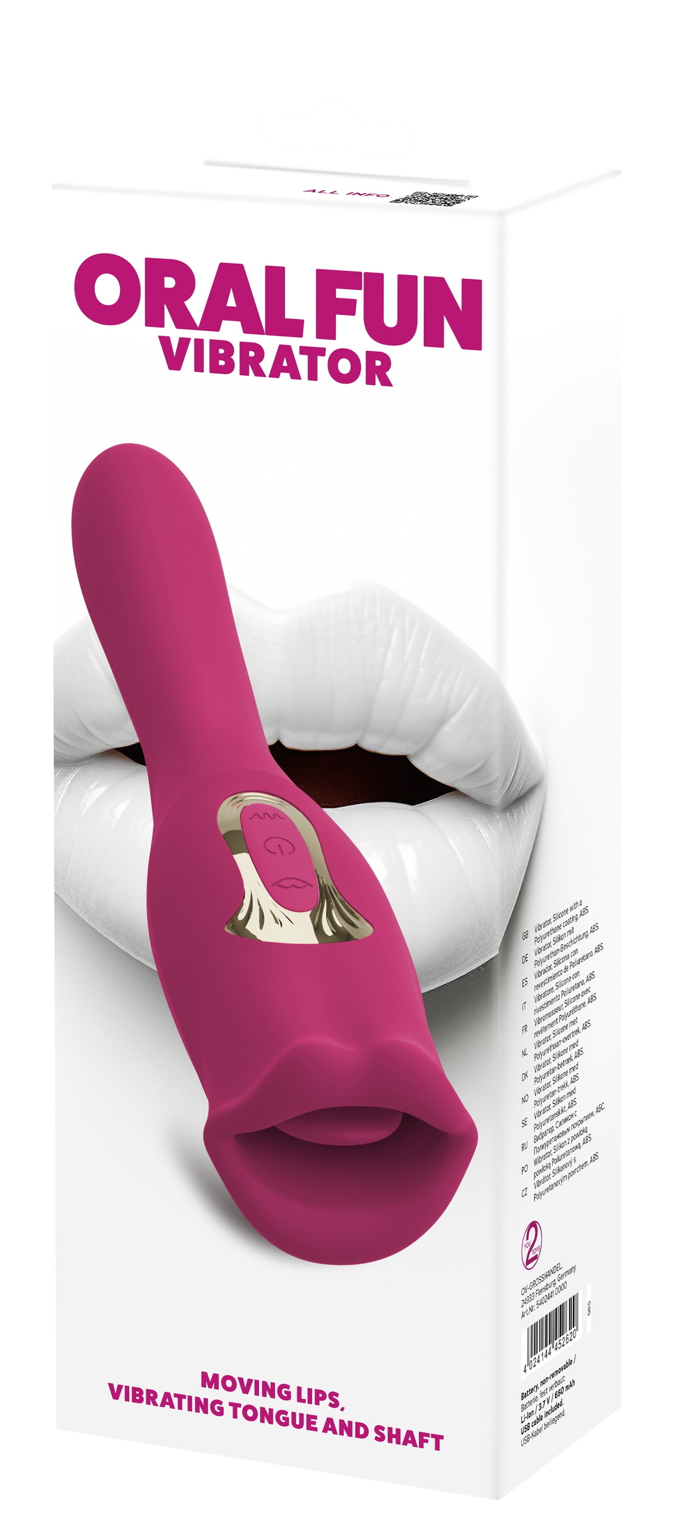 You2Toys Vibrator »Vibrator Oral Fun Vibrator«