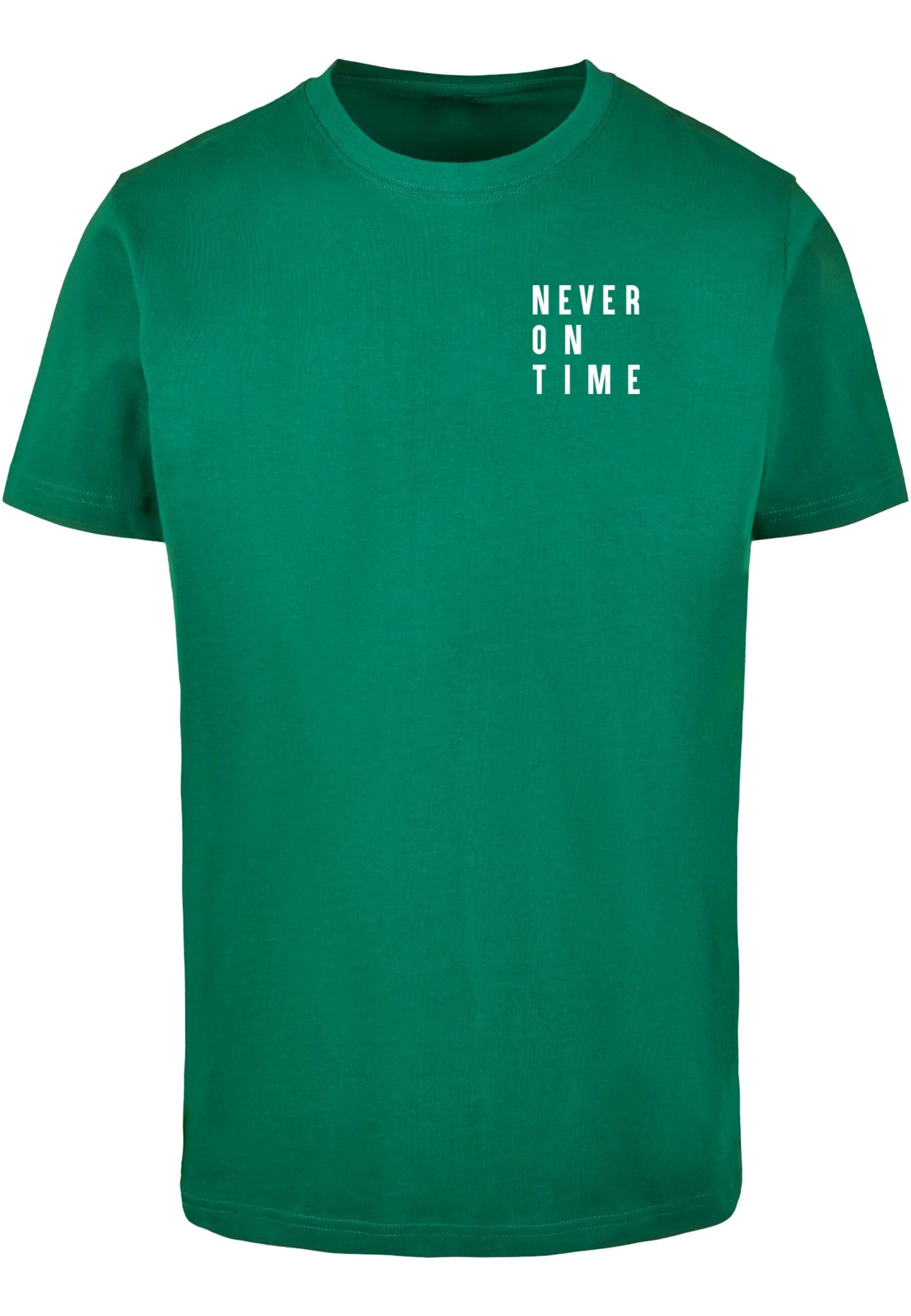 MisterTee Kurzarmshirt "MisterTee Herren Never On Time Tee", (1 tlg.) günstig online kaufen