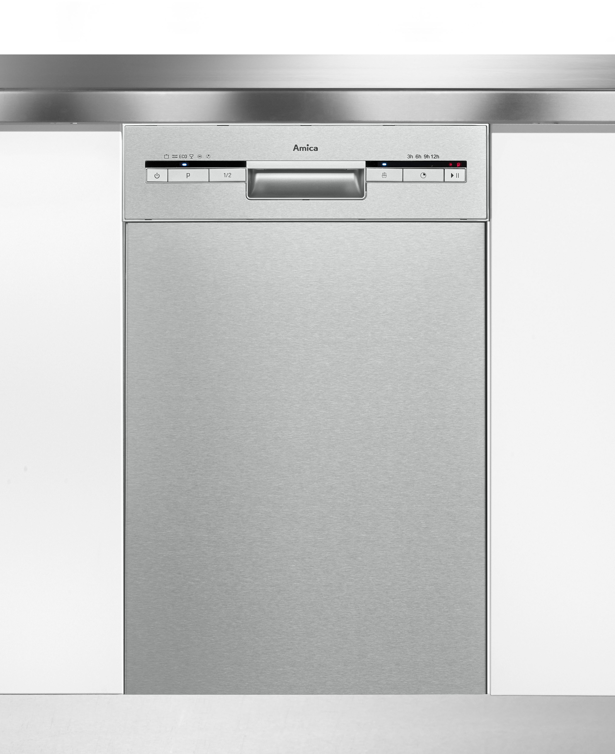 Amica Unterbaugeschirrspüler "EGSPU 500 911 E" 10 Maßgedecke Geschirrspüler mit flexiblen Programmen und komfortabler Planung.