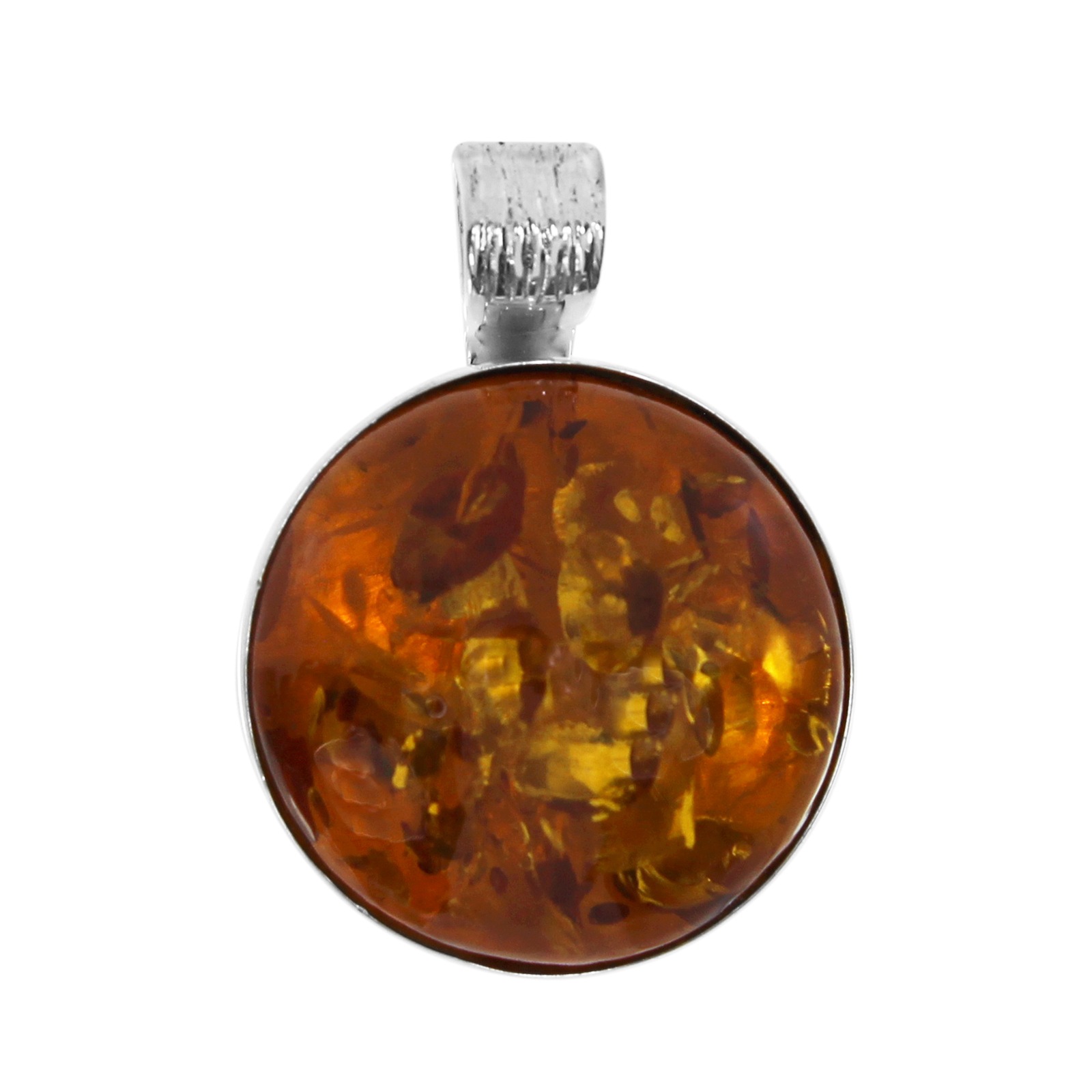 OSTSEE-SCHMUCK Damen Kettenanhänger "Ostsee-Schmuck Anhänger Classic 19 mm Anhänger Classic 19 mm", 26x20mm, Silber 925 (Sterlingsilber), 4,5 g,