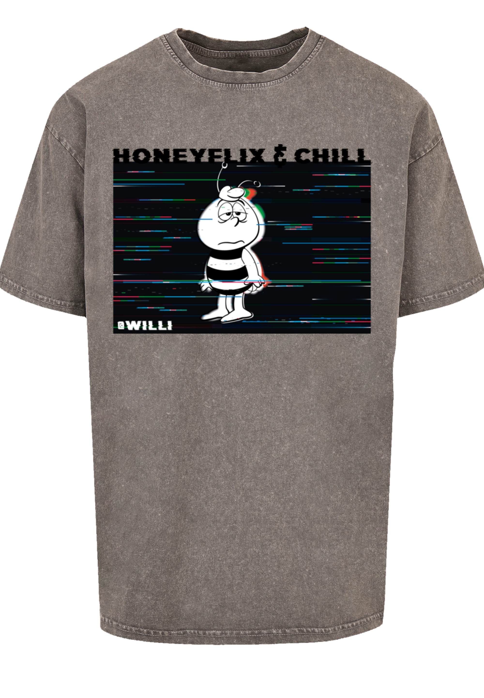 F4NT4STIC T-Shirt »Die Biene Maja Honeyflix And Chill«, Nostalgie, Retro, Heroes of Childhood