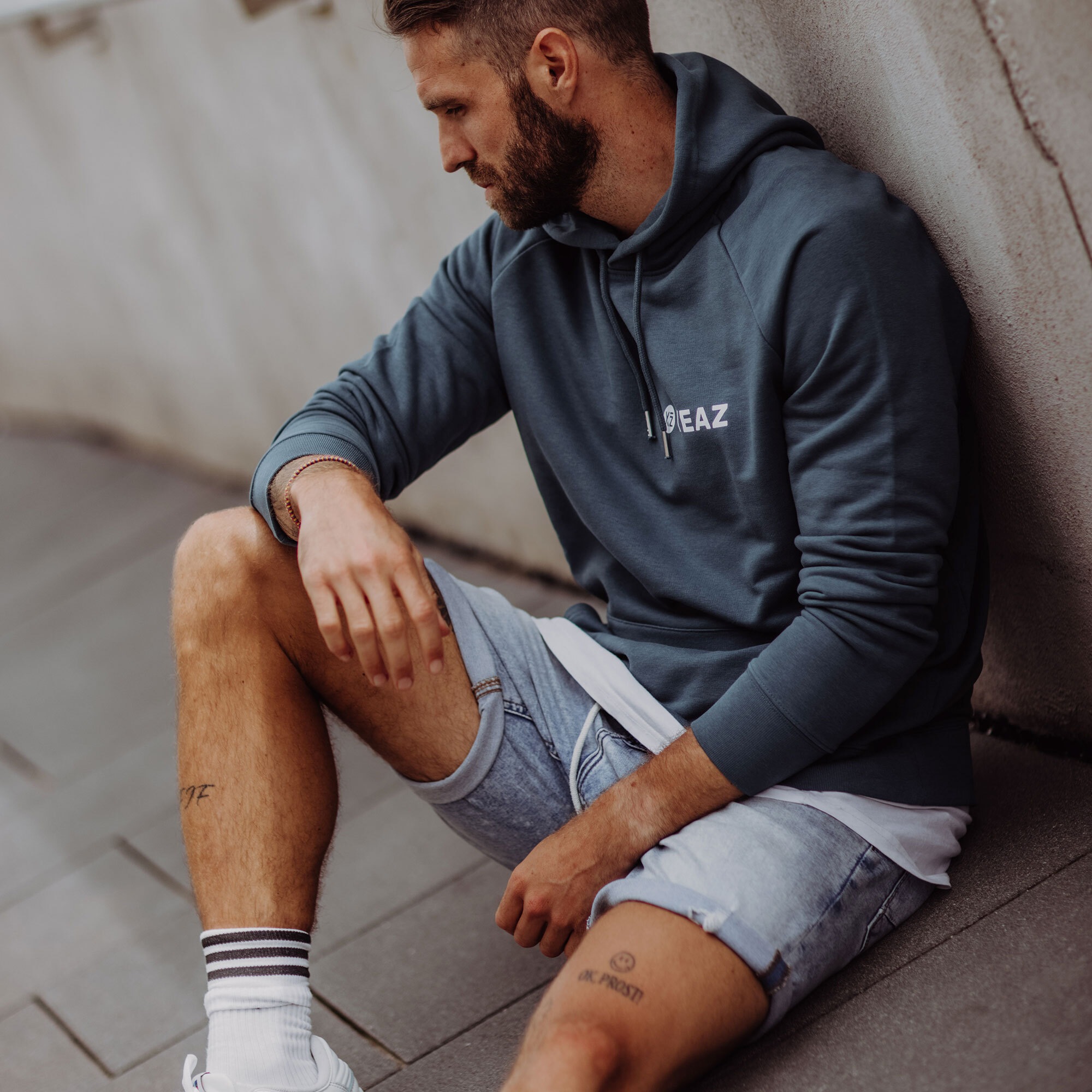 YEAZ Kapuzenpullover »Hoodie Ocean (unisex) CUSHER«