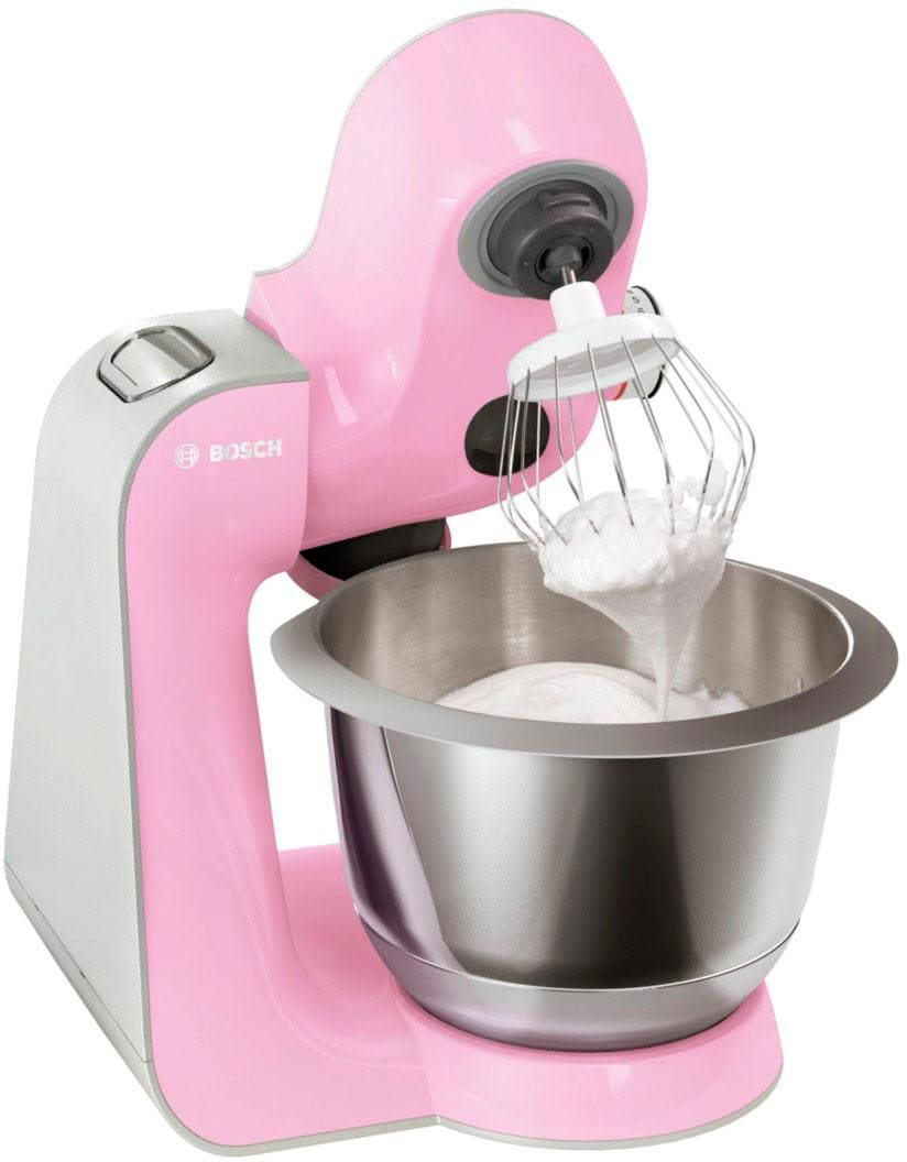 BOSCH Küchenmaschine »CreationLine MUM58K20«, inkl. 1,25 L Mixer, Durchlaufschnitzler, 3 Scheiben und Patisserie-Set