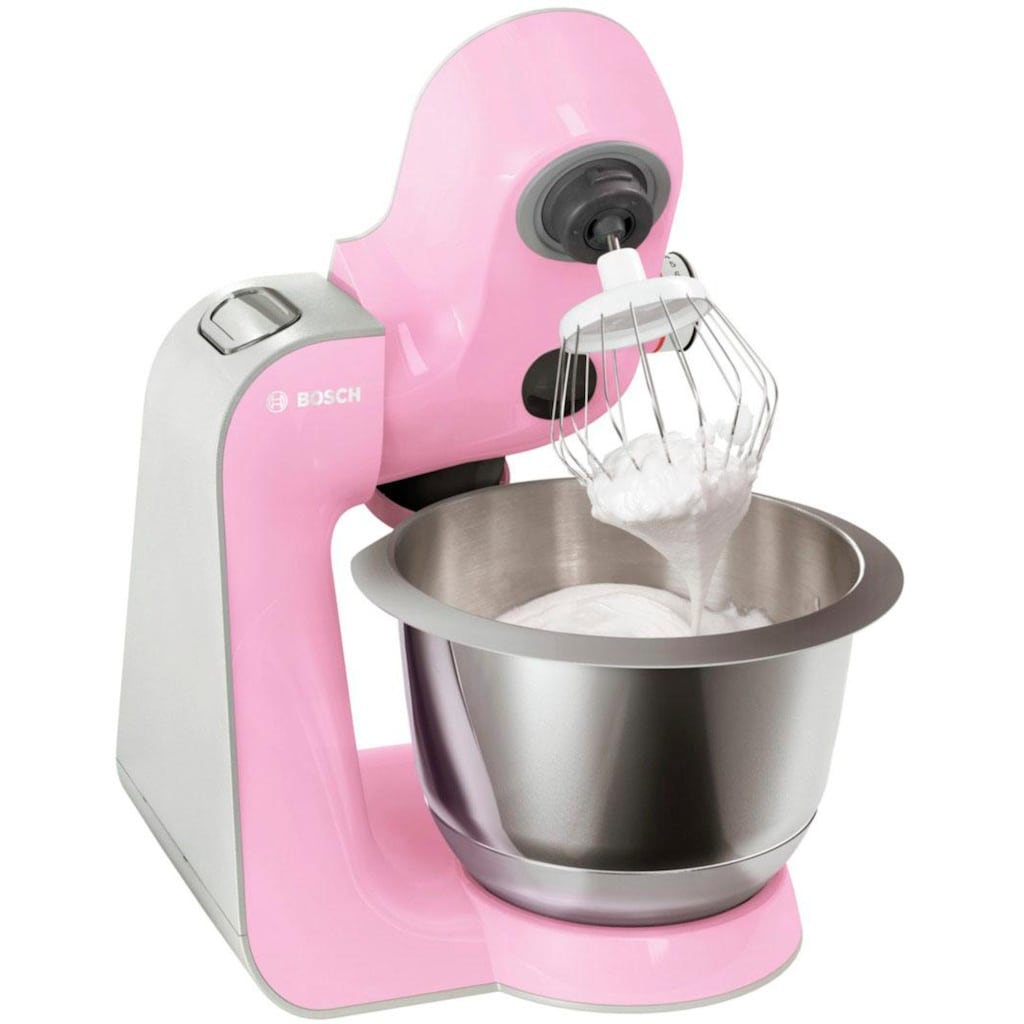 BOSCH Küchenmaschine »CreationLine MUM58K20«, inkl. 1,25 L Mixer, Durchlaufschnitzler, 3 Scheiben und Patisserie-Set