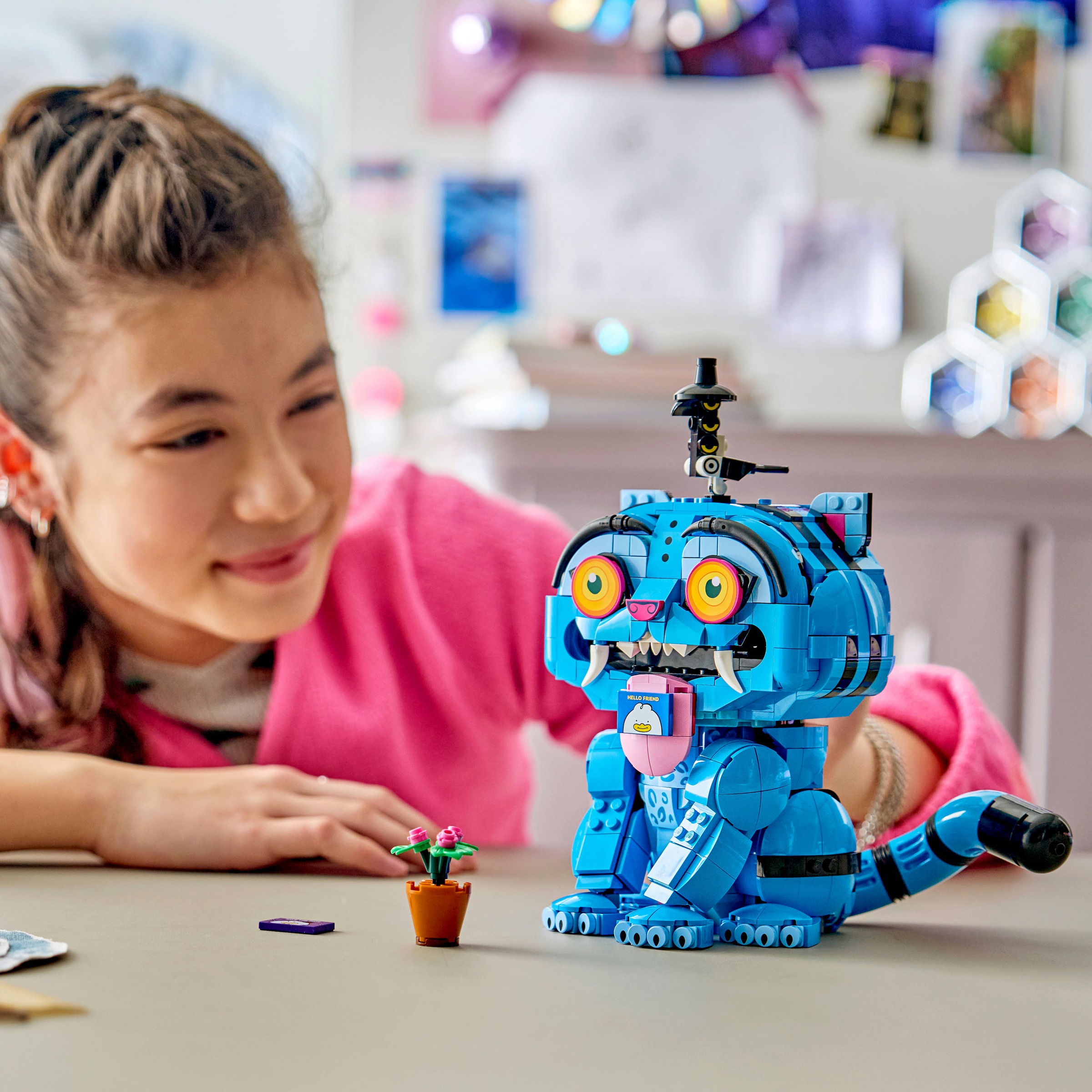 LEGO® Konstruktionsspielsteine »Der Tiger Derpy und die Elster Sussie (72537), LEGO KPop Demon Hunters« Made in Europe