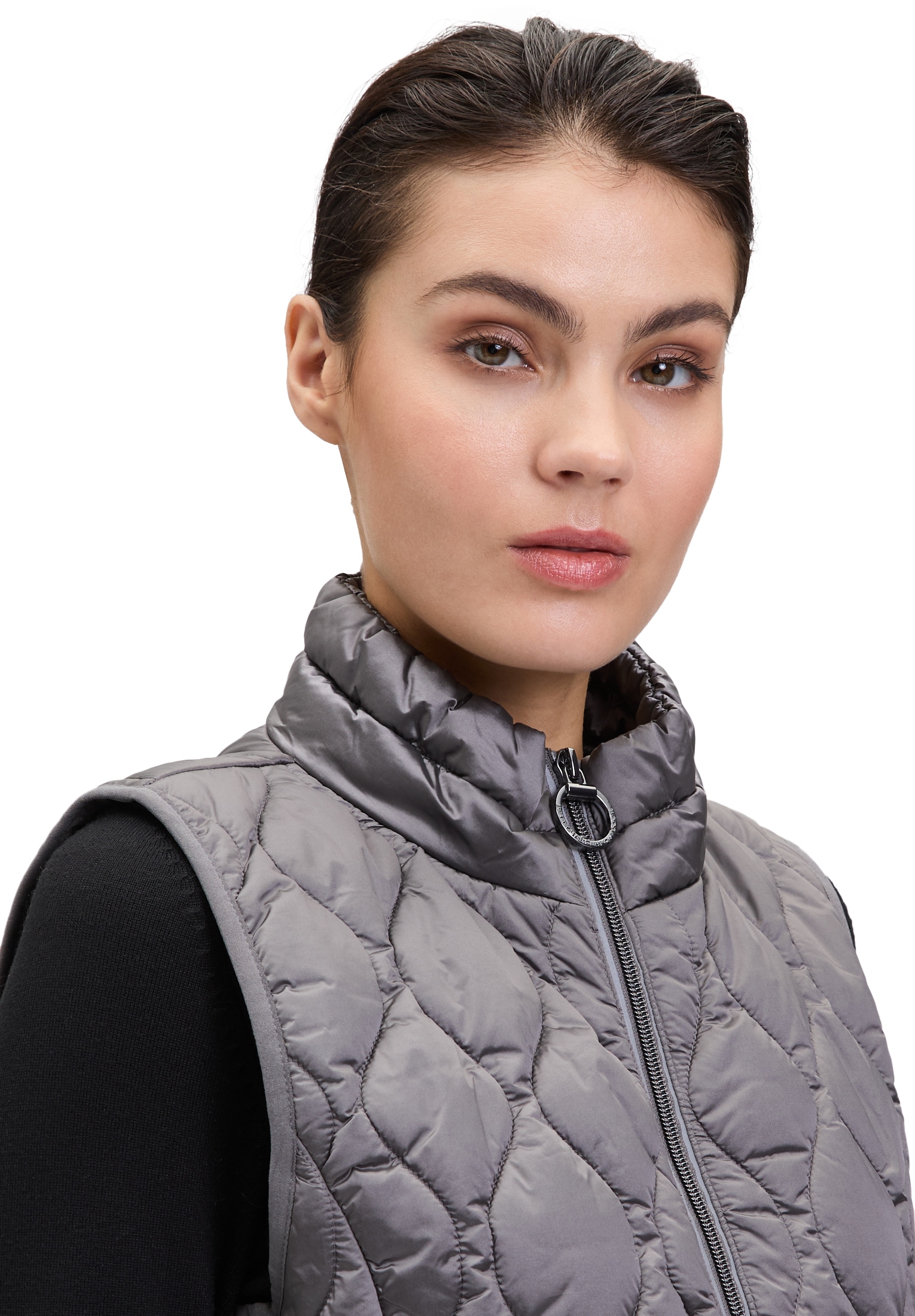 Betty Barclay Strickweste »Betty Barclay Steppweste mit Stehkragen«