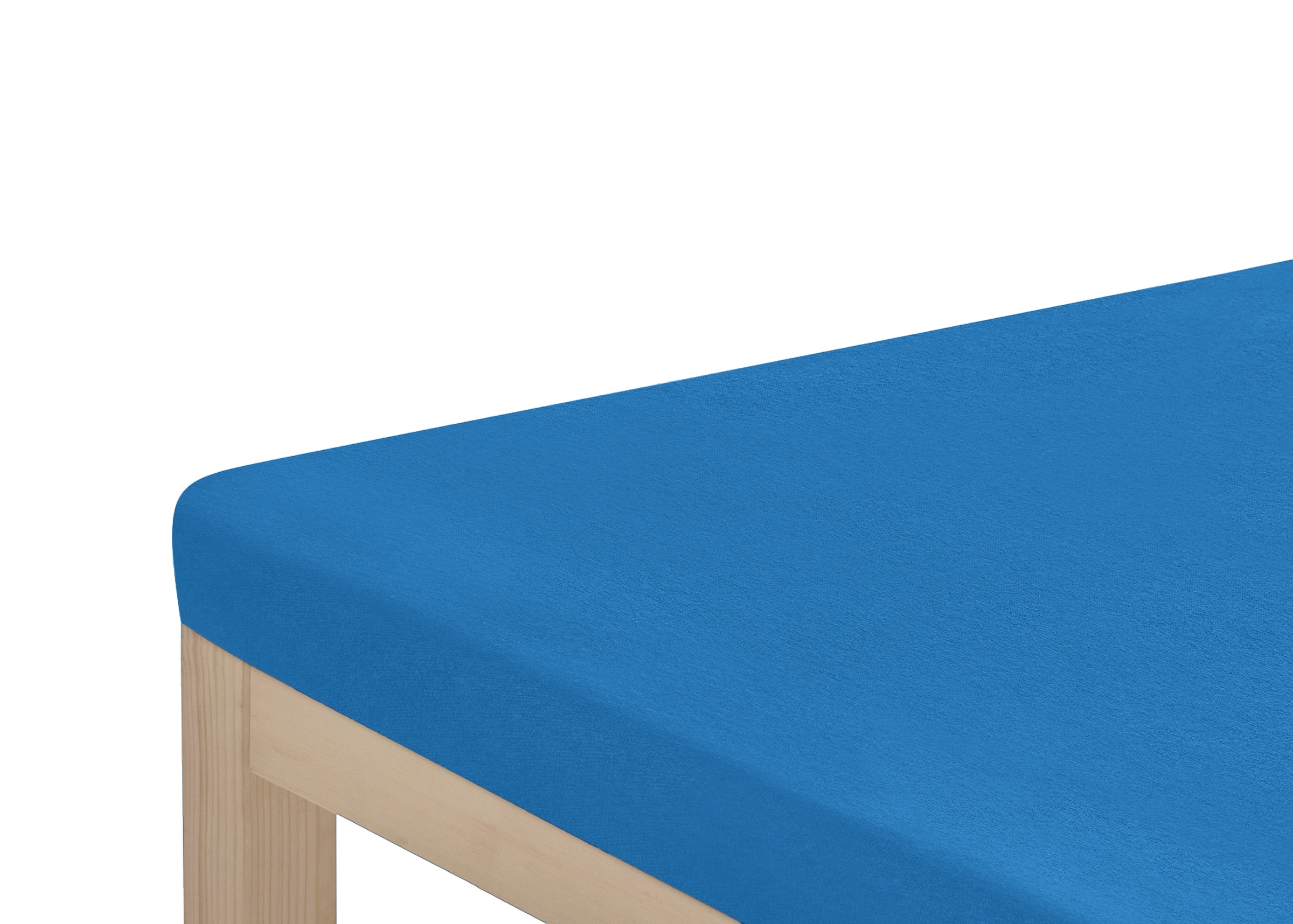 OTTO home Spannbettlaken »Topper Basic, in Gr. 90x200, 140x200 oder 180x200 cm« Baumwolle, Matratzen bis 8 cm Höhe, Bettlaken, Spannbetttuch, Laken