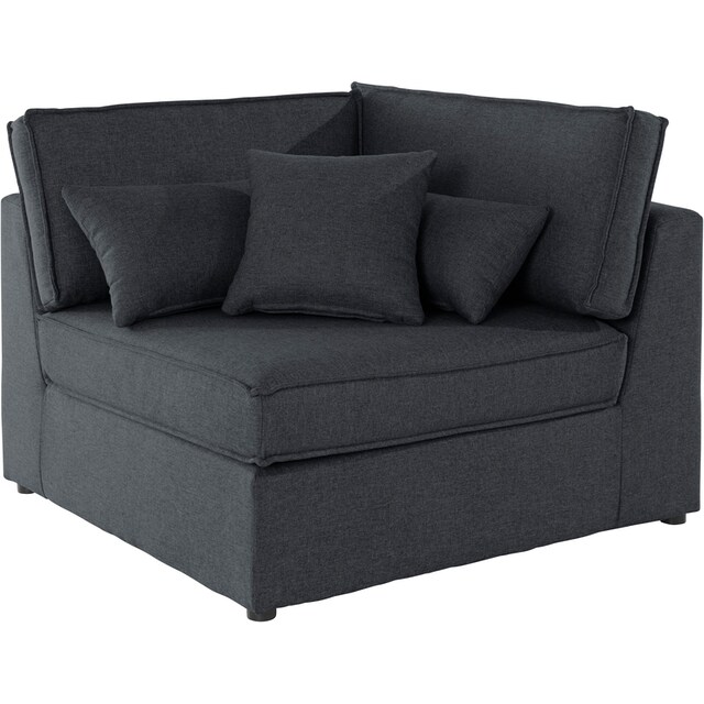 RAUM.ID Sofa-Eckelement »Florid«, Teil eines Modulsofas, fester  Sitzkomfort, auch in Cord | BAUR