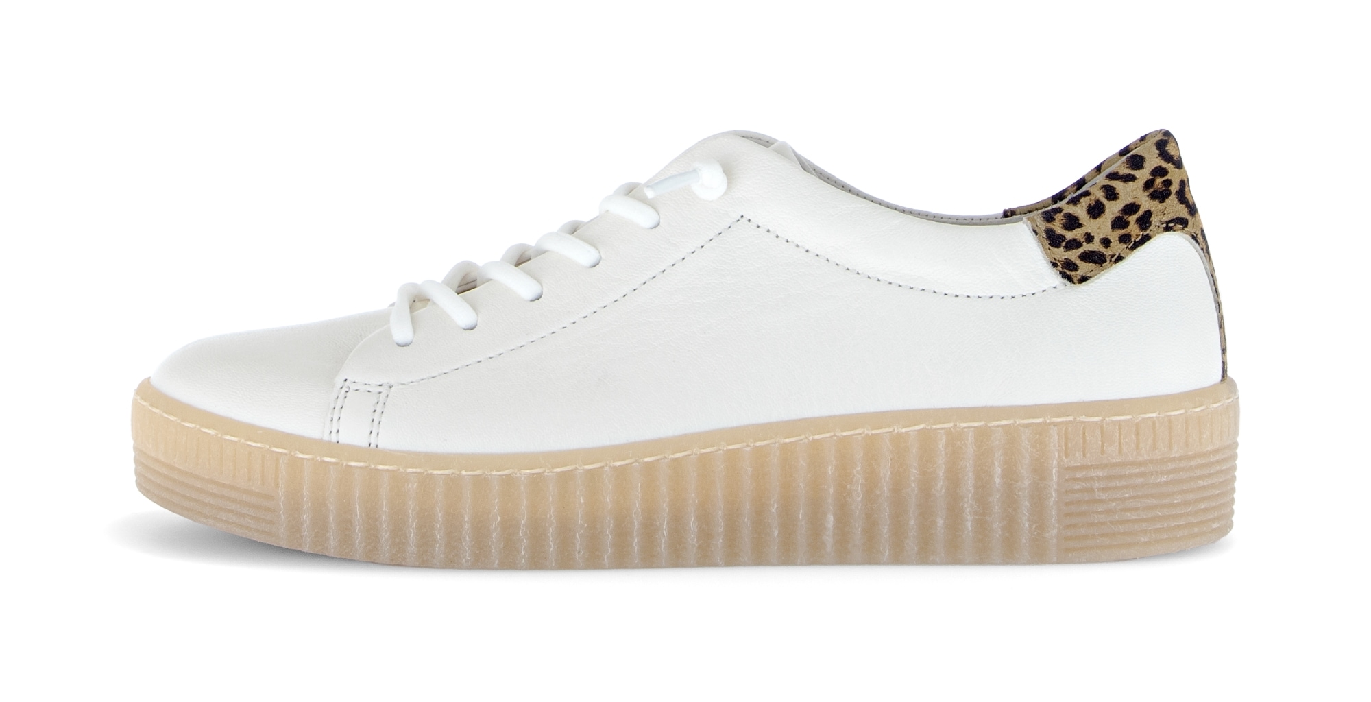 Gabor Slip-On Sneaker  , Freizeitschuh, Halbschuh, Slipper mit Kontrastbesatz an der Ferse