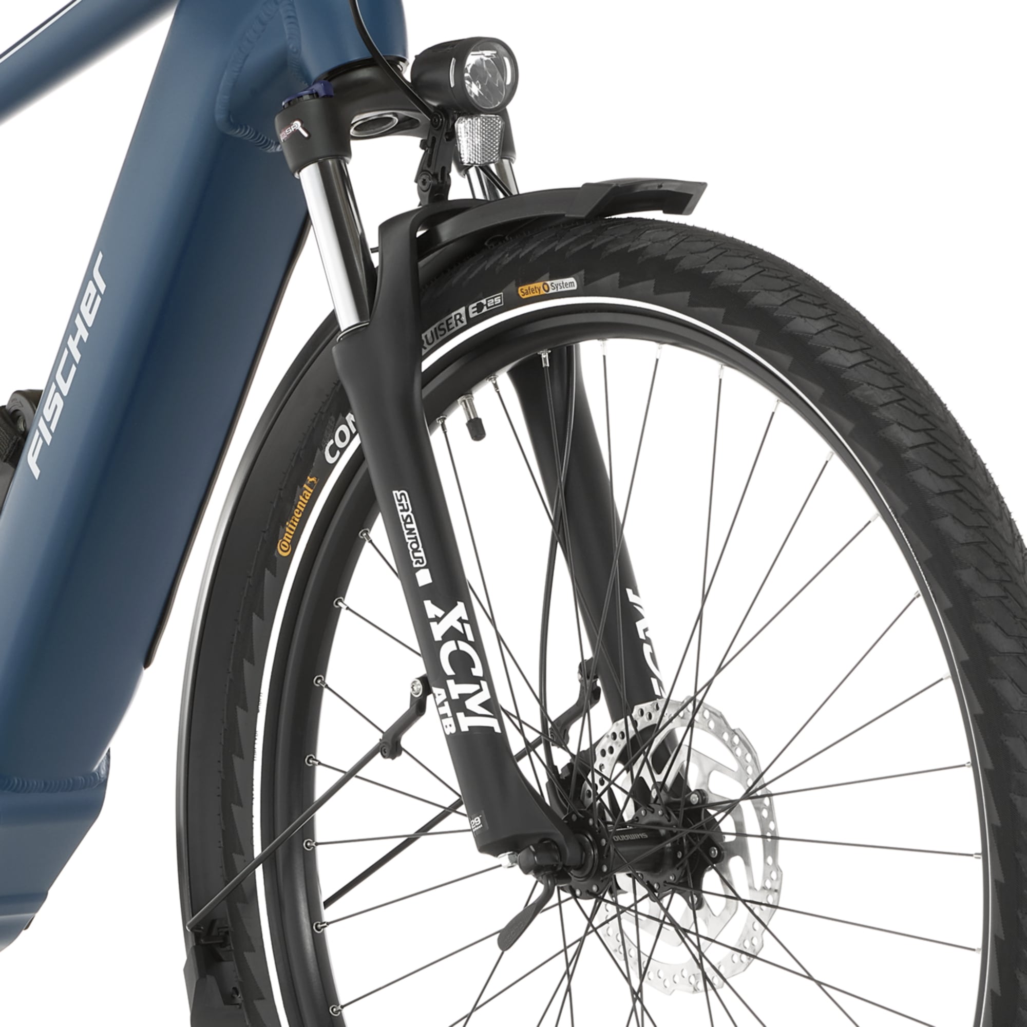 FISCHER Fahrrad E-Bike »VIATOR 8.0I 711 55«, 12 Gang, SX 11-50 Kettenschaltung, (mit Faltschloss), Pedelec, Elektrofahrrad für Damen u. Herren, Trekkingrad