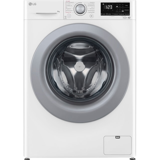 LG Waschmaschine »F4WV3284«, Serie 3, F4WV3284, 8 kg, 1400 U/min | BAUR