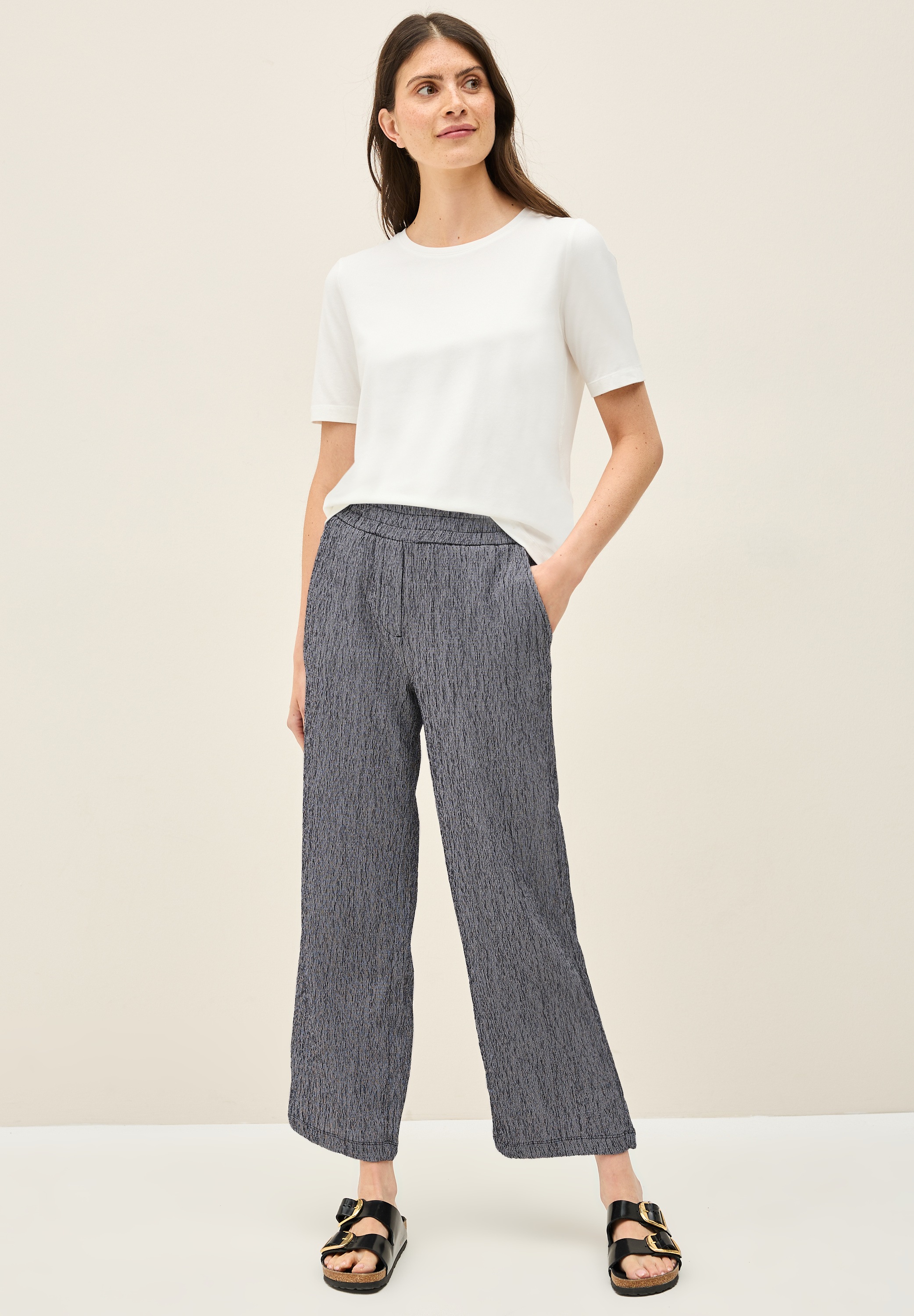 Cecil Stoffhose, High Waist