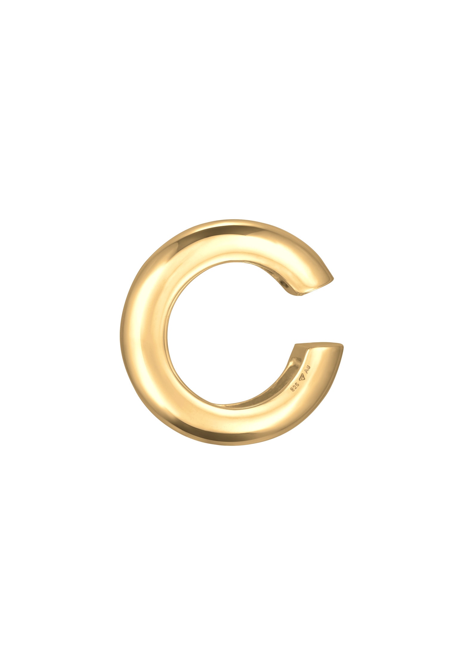 Elli Ohrklemme »Ohrringe Earcuff Single Basic Look 925 Silber«