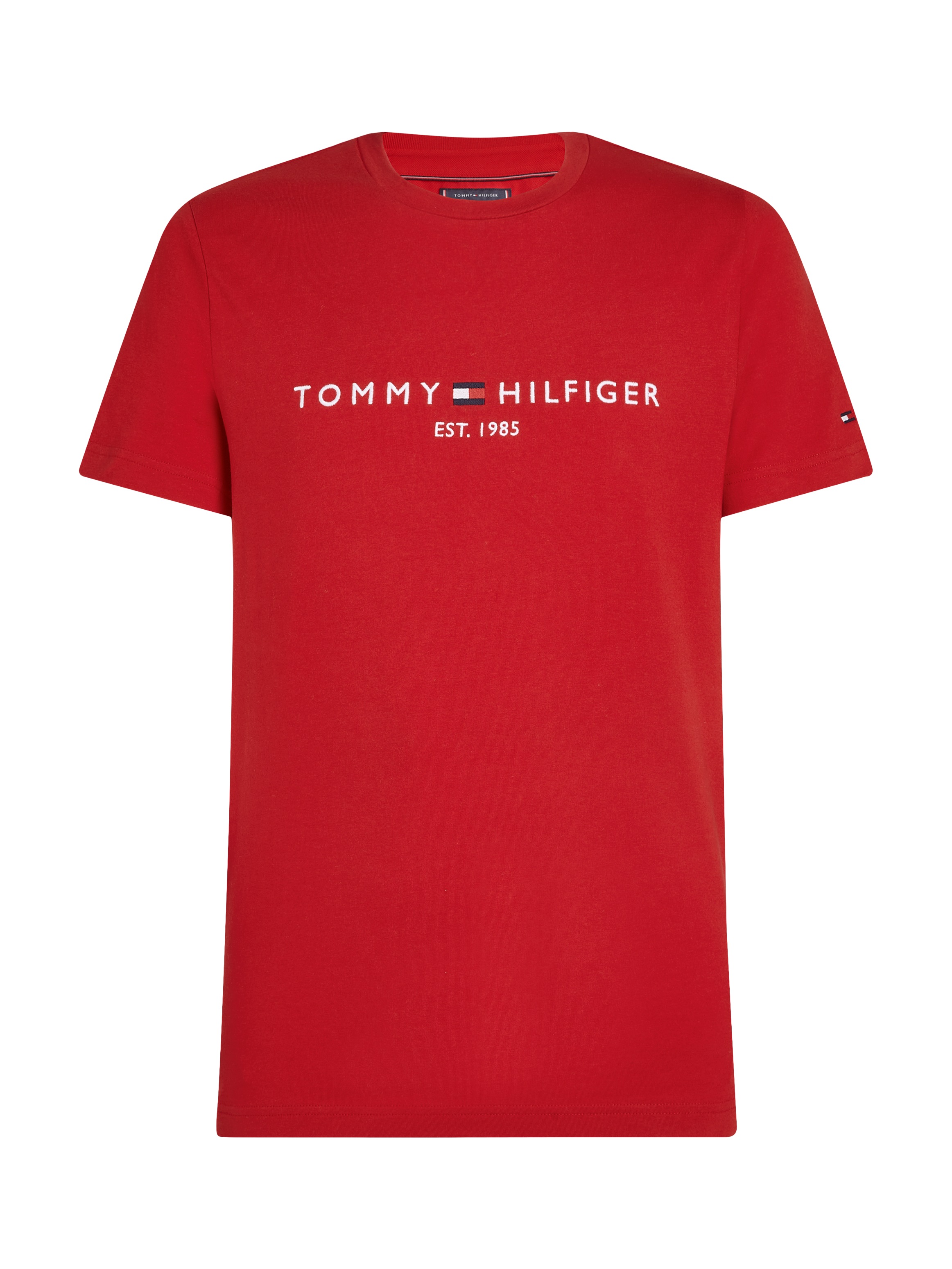 Tommy Hilfiger T-Shirt »TOMMY LOGO TEE«, aus reiner, nachhaltiger Baumwolle