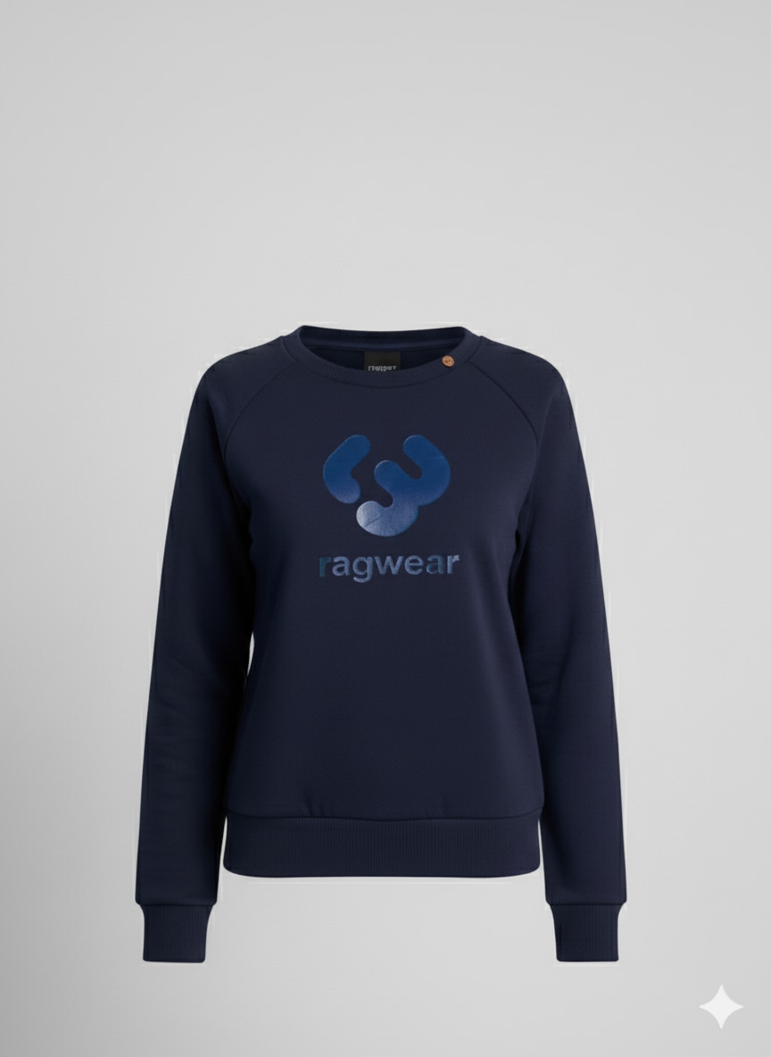 Ragwear Sweatshirt »JOHANKA LOGO O«
